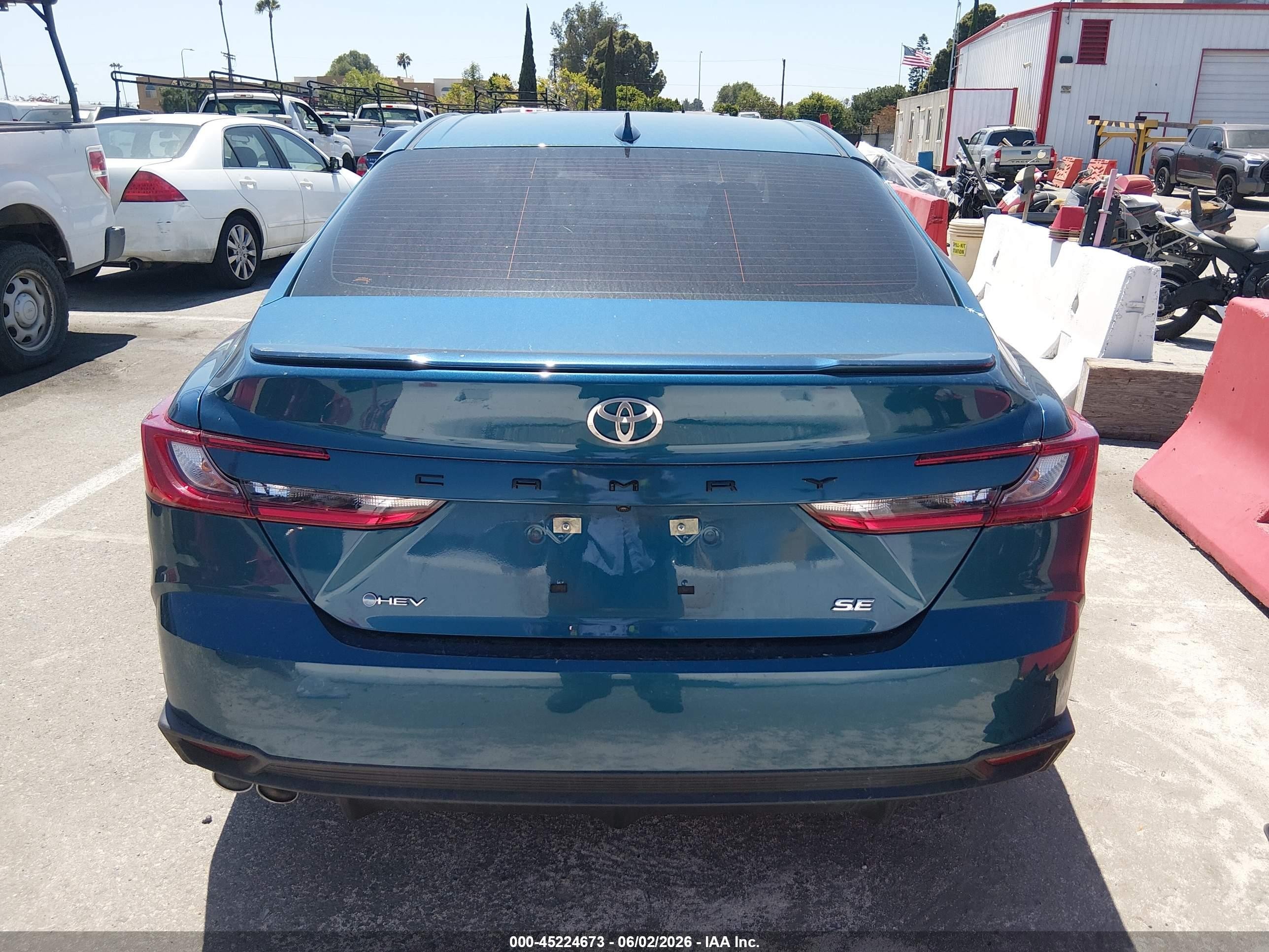 2025 Toyota Camry Se Синий vin: 4T1DAACK3SU514627