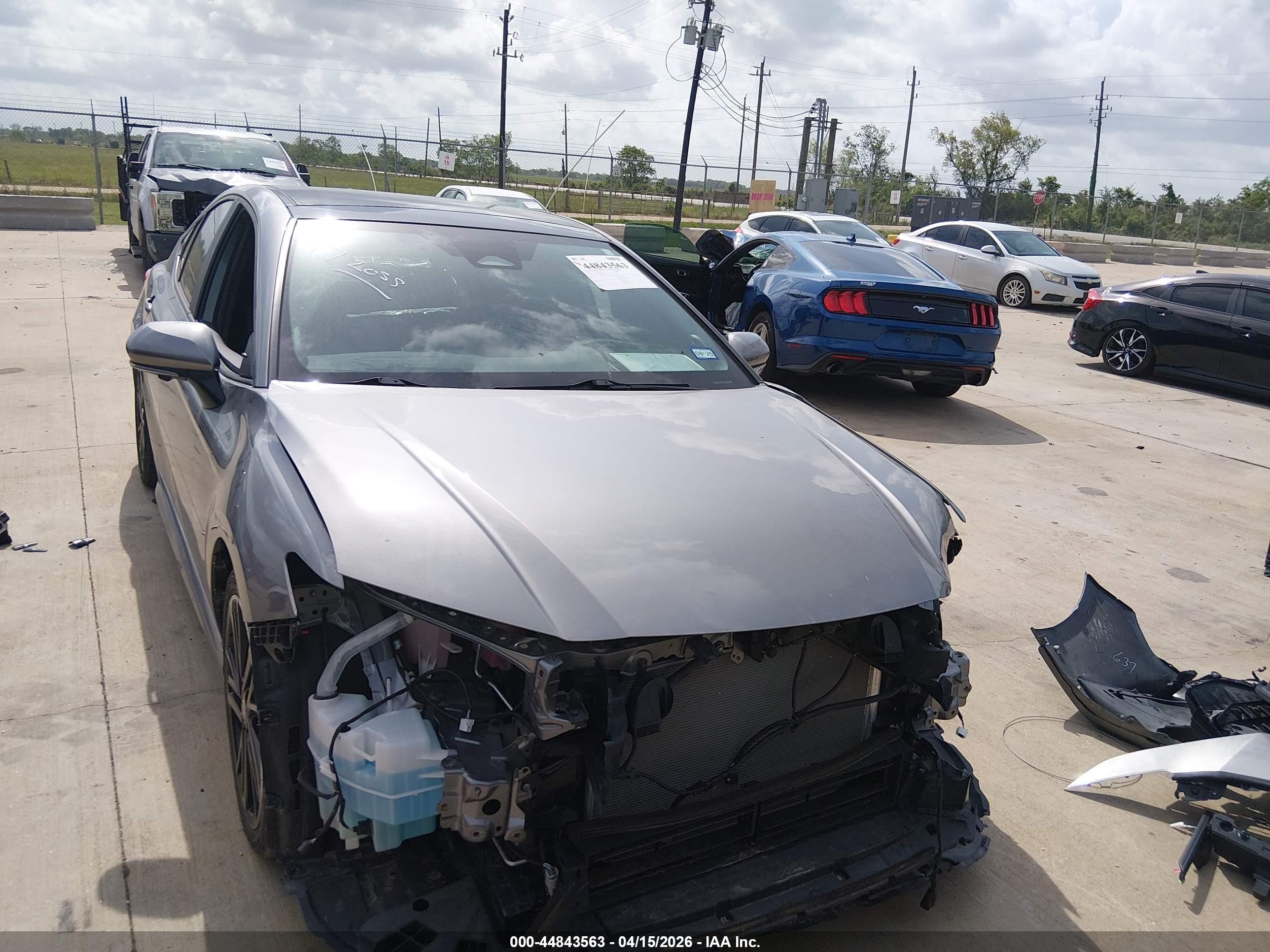 2025 Toyota Camry Xse Серый vin: 4T1DAACK3SU534263