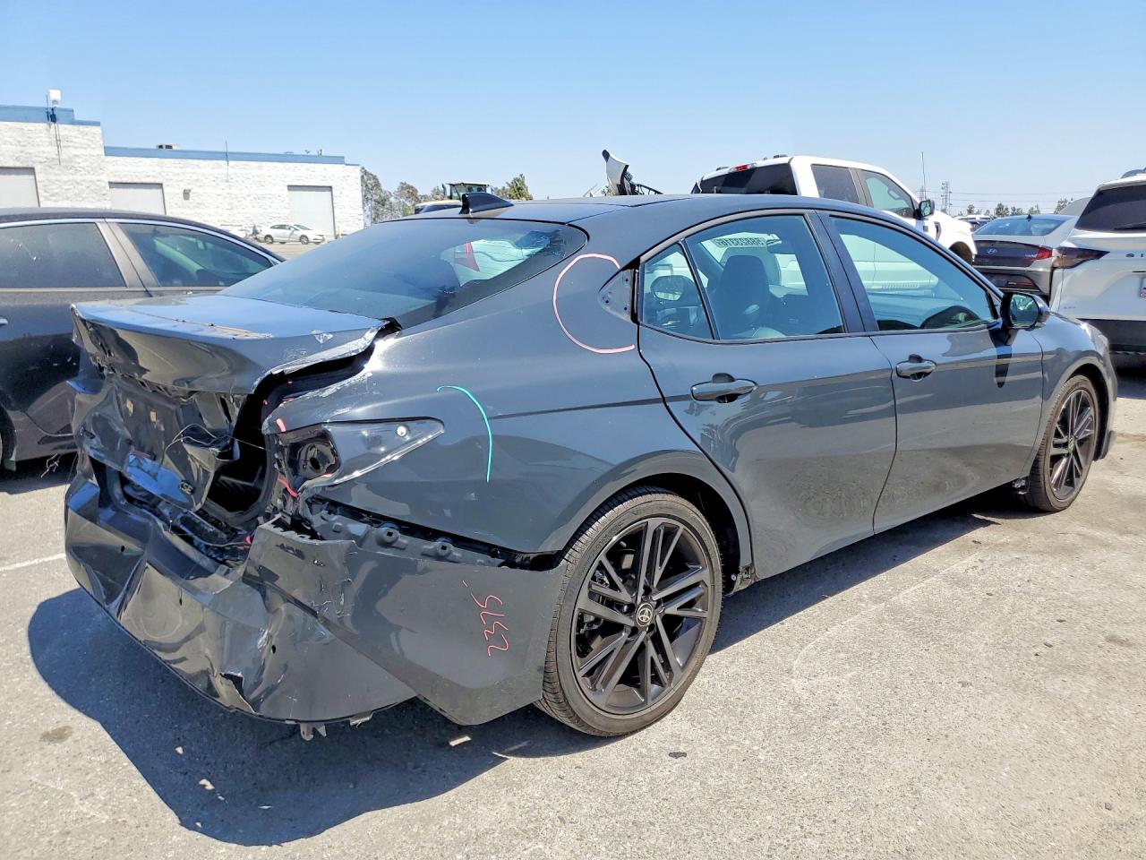 2025 Toyota Camry Xse Gray vin: 4T1DAACK3SU586198