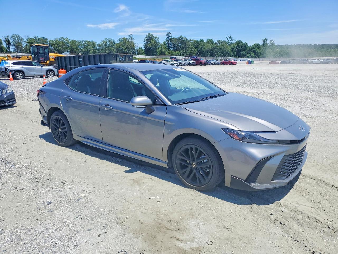2025 Toyota Camry Se Gray vin: 4T1DAACK3SU627123