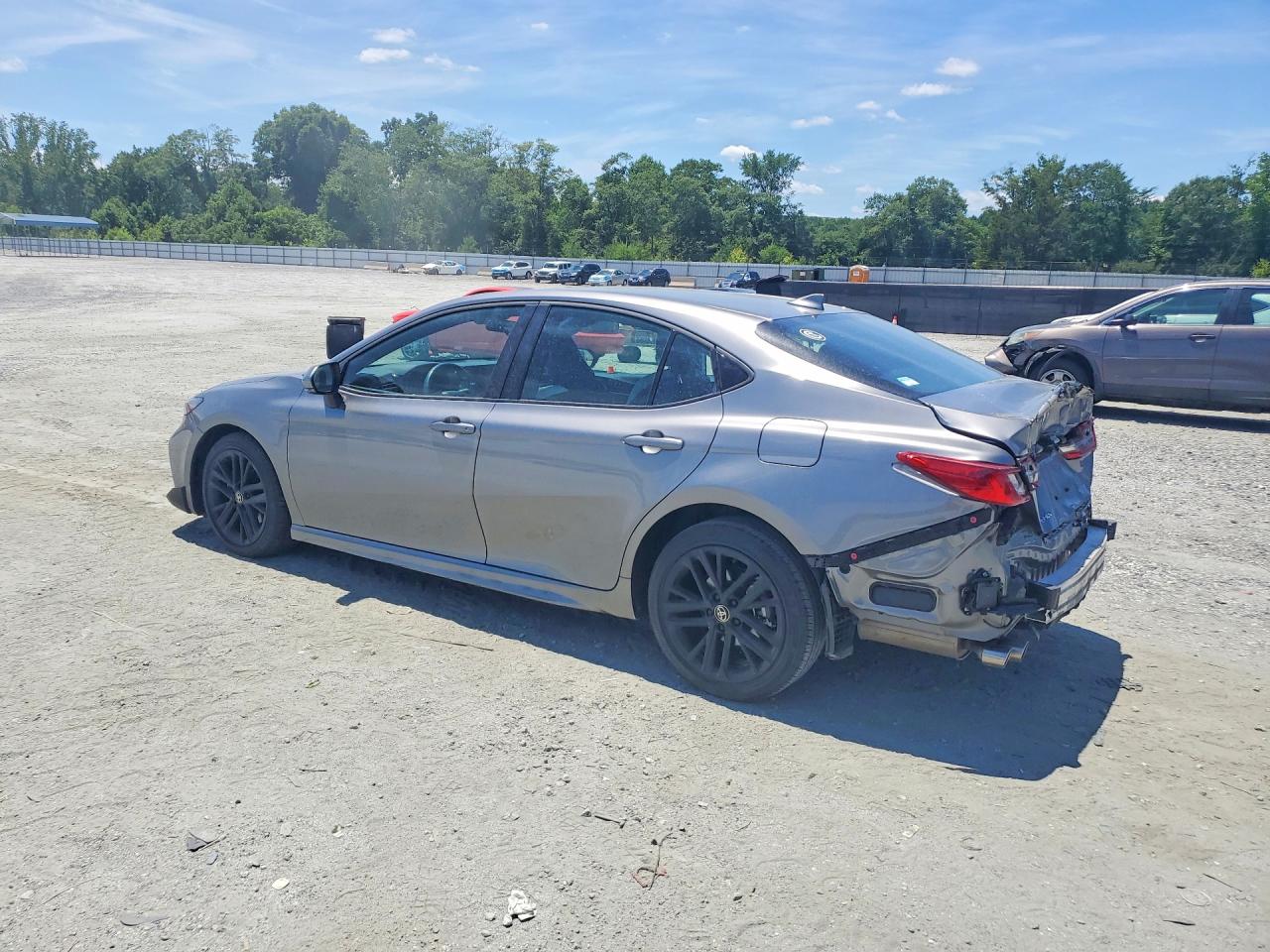 2025 Toyota Camry Se Gray vin: 4T1DAACK3SU627123