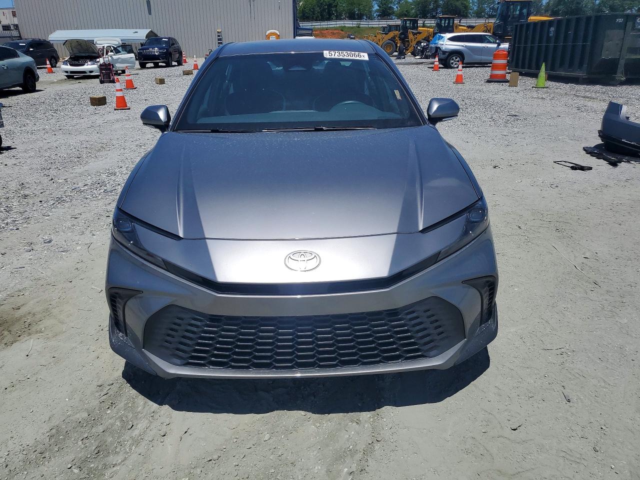 2025 Toyota Camry Se Gray vin: 4T1DAACK3SU627123