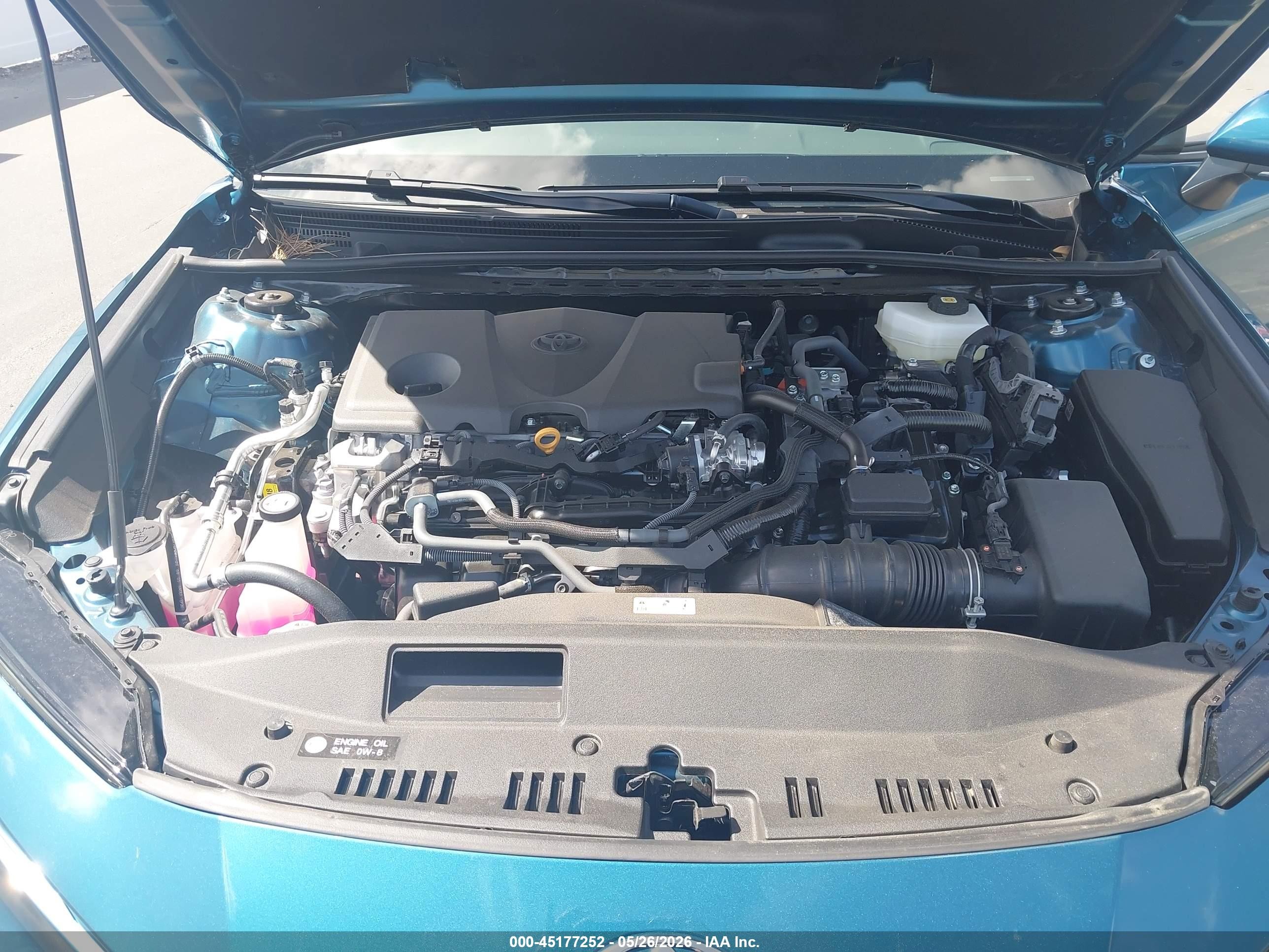 2026 Toyota Camry Le Blue vin: 4T1DAACK3TU260984
