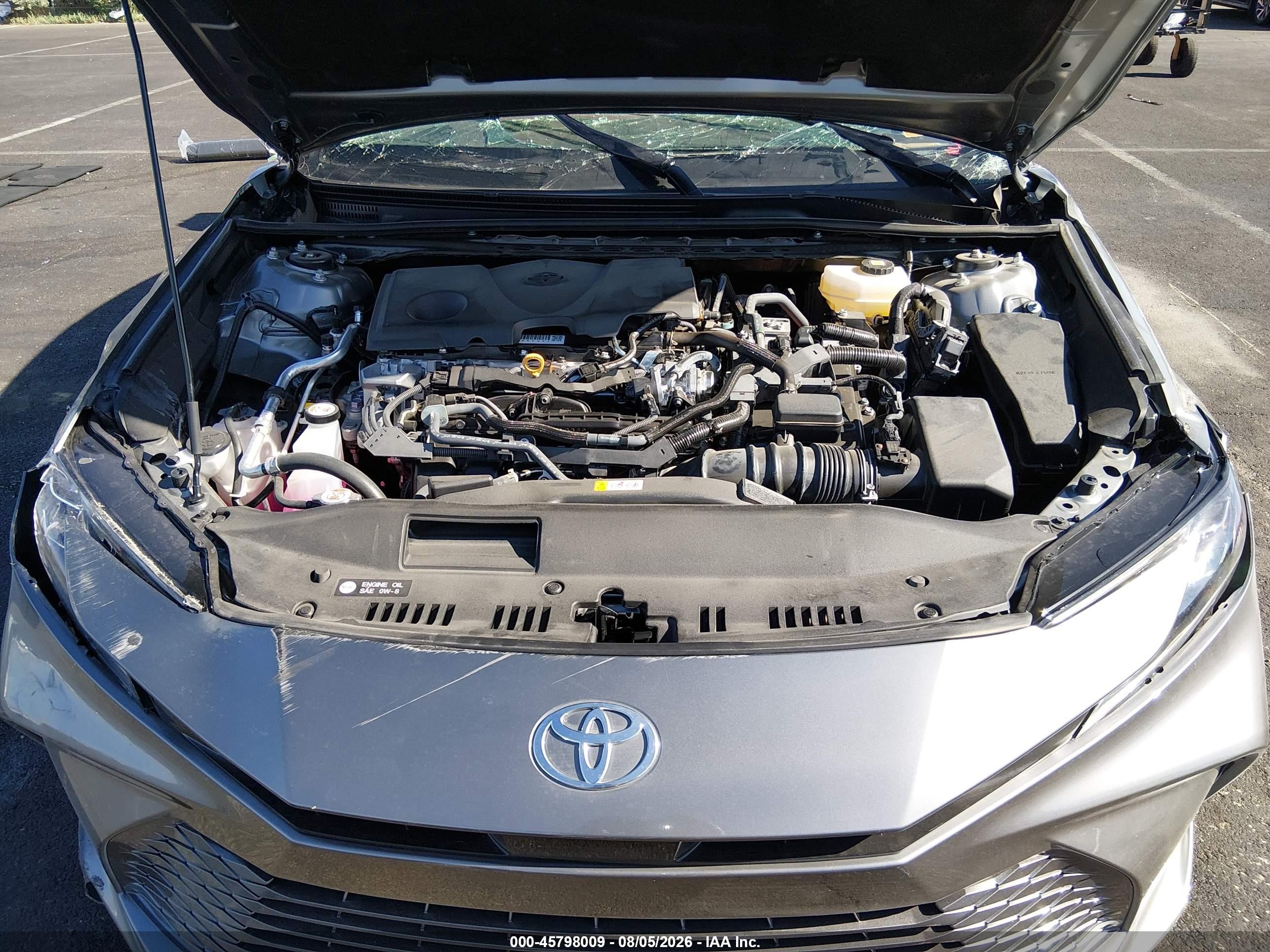 2026 Toyota Camry Xle Gray vin: 4T1DAACK3TU275310