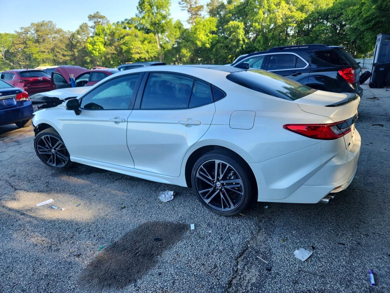 2025 Toyota Camry Xse Белый vin: 4T1DAACK4SU016453
