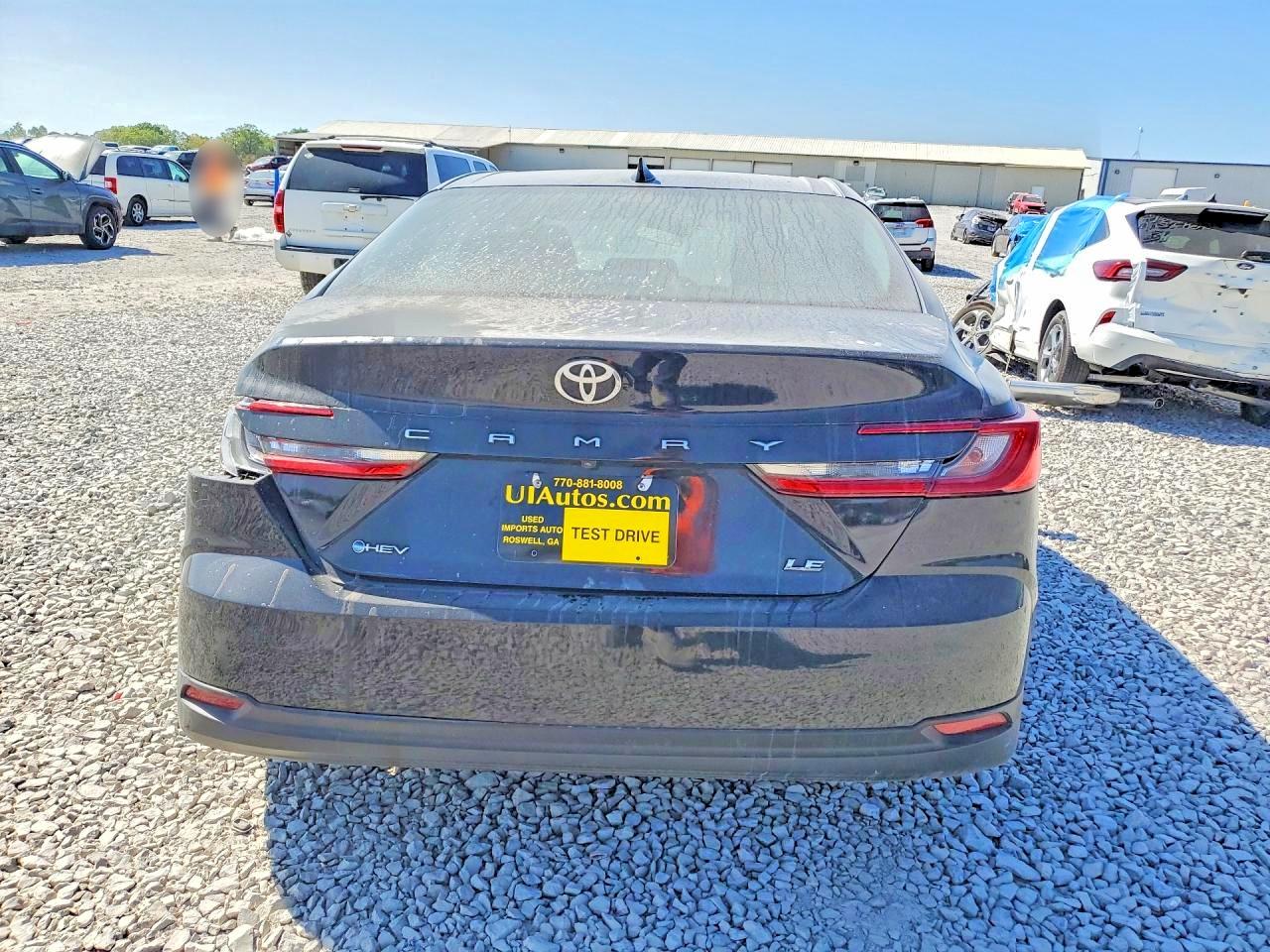 2025 Toyota Camry Le Black vin: 4T1DAACK4SU026545