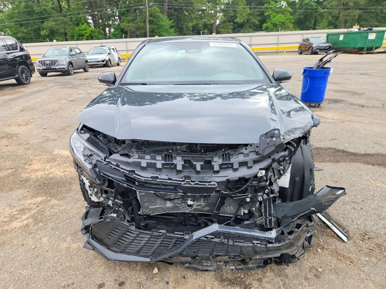 2025 Toyota Camry Se Charcoal vin: 4T1DAACK4SU545773