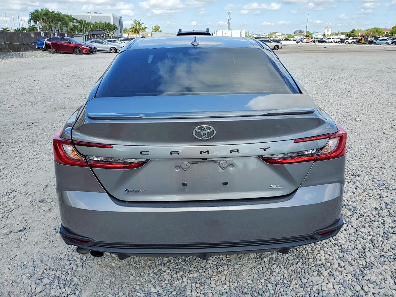 2025 Toyota Camry Se Gray vin: 4T1DAACK4SU594584