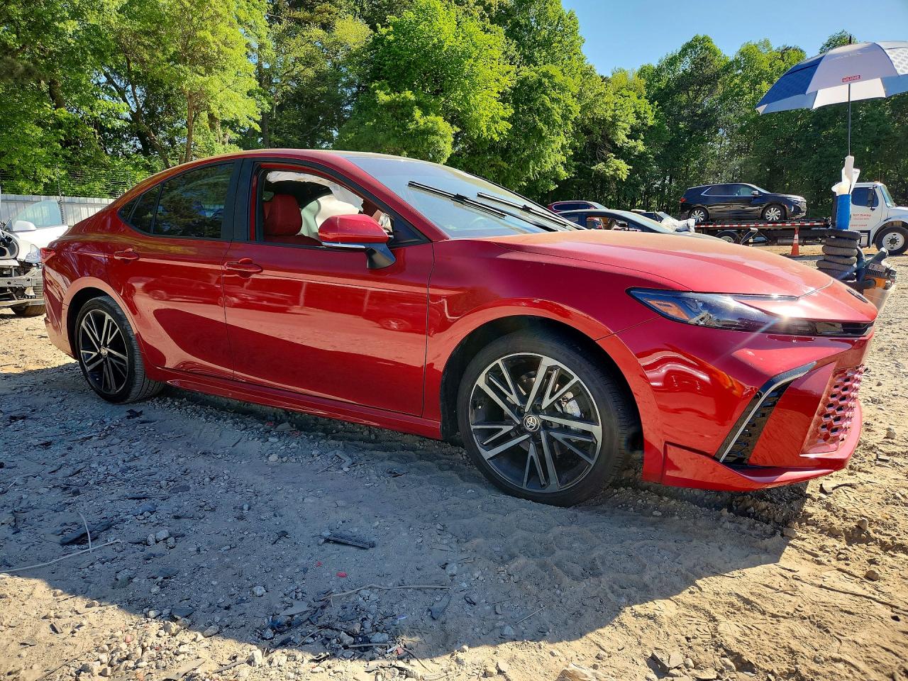 2026 Toyota Camry Xse Красный vin: 4T1DAACK4TU261822