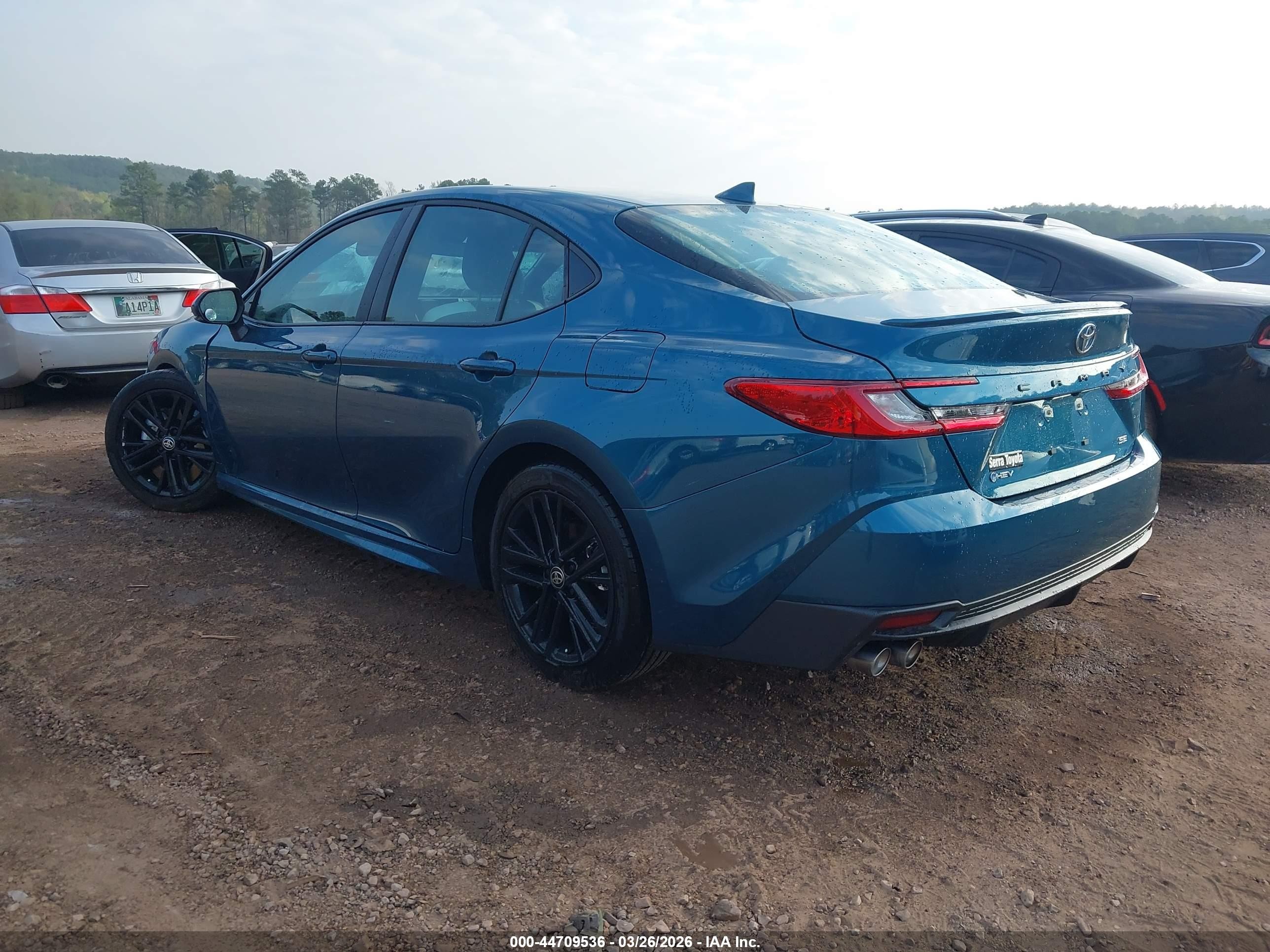2026 Toyota Camry Se Blue vin: 4T1DAACK4TU692435
