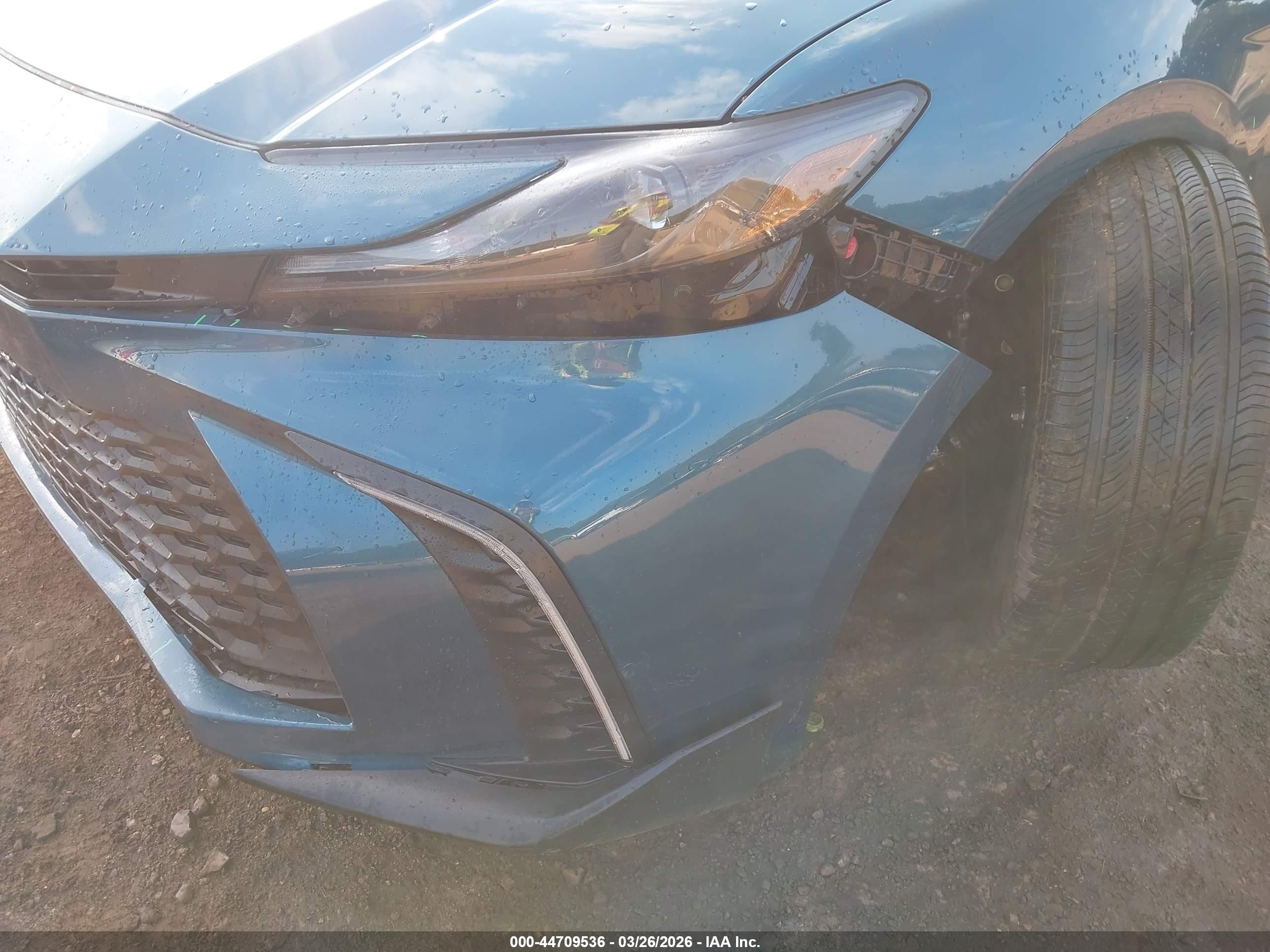 2026 Toyota Camry Se Blue vin: 4T1DAACK4TU692435