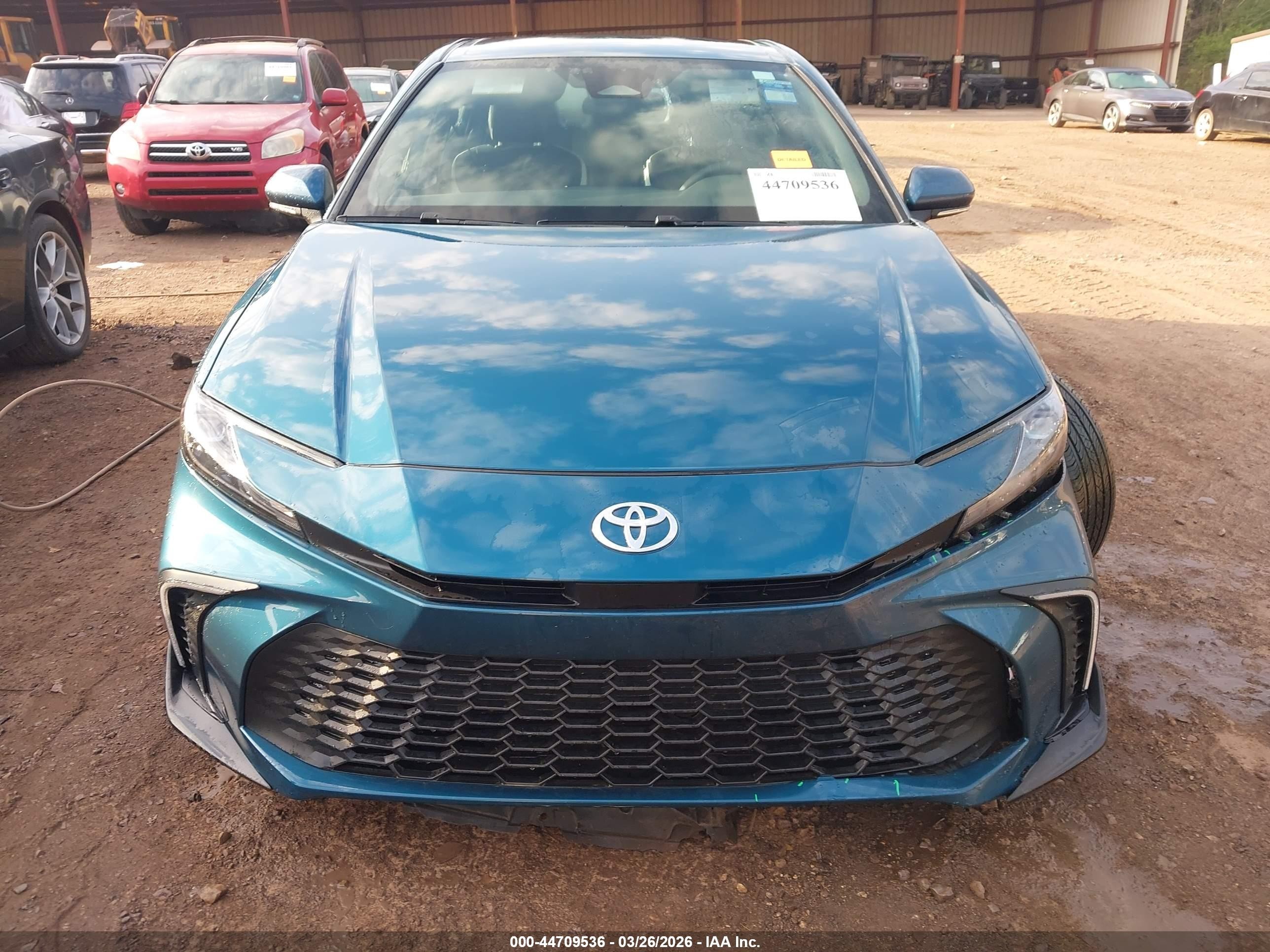 2026 Toyota Camry Se Blue vin: 4T1DAACK4TU692435