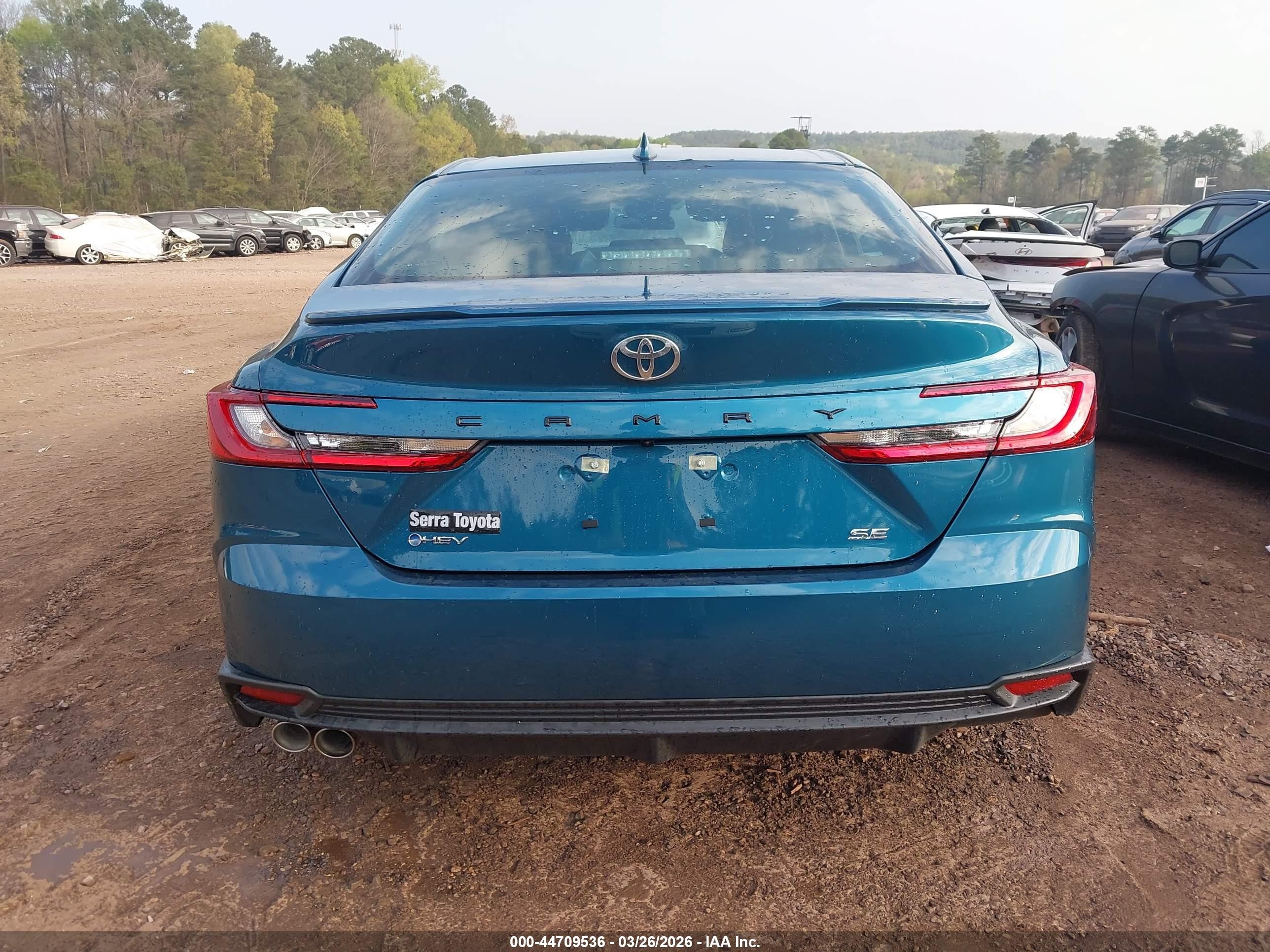 2026 Toyota Camry Se Blue vin: 4T1DAACK4TU692435