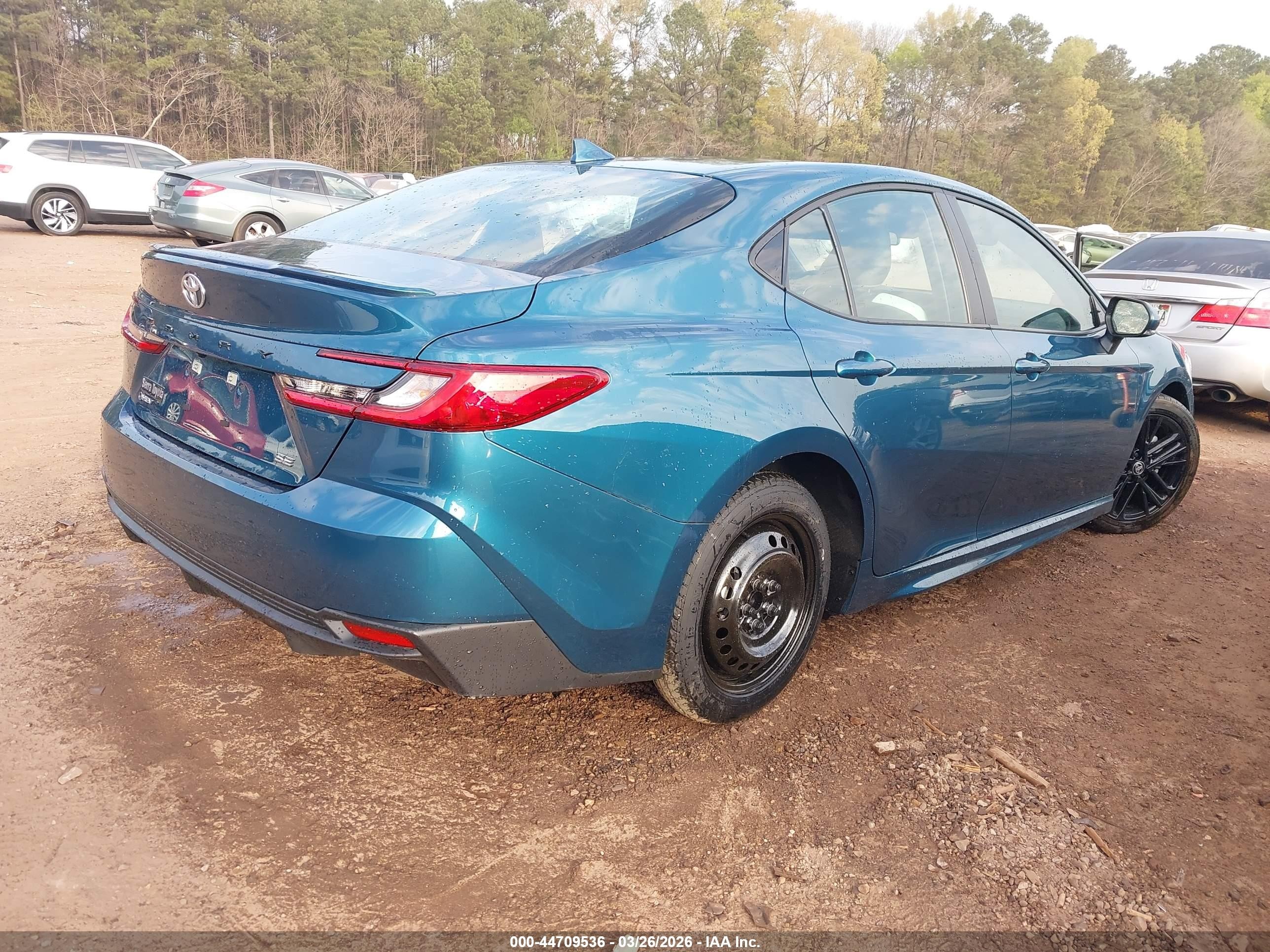 2026 Toyota Camry Se Blue vin: 4T1DAACK4TU692435