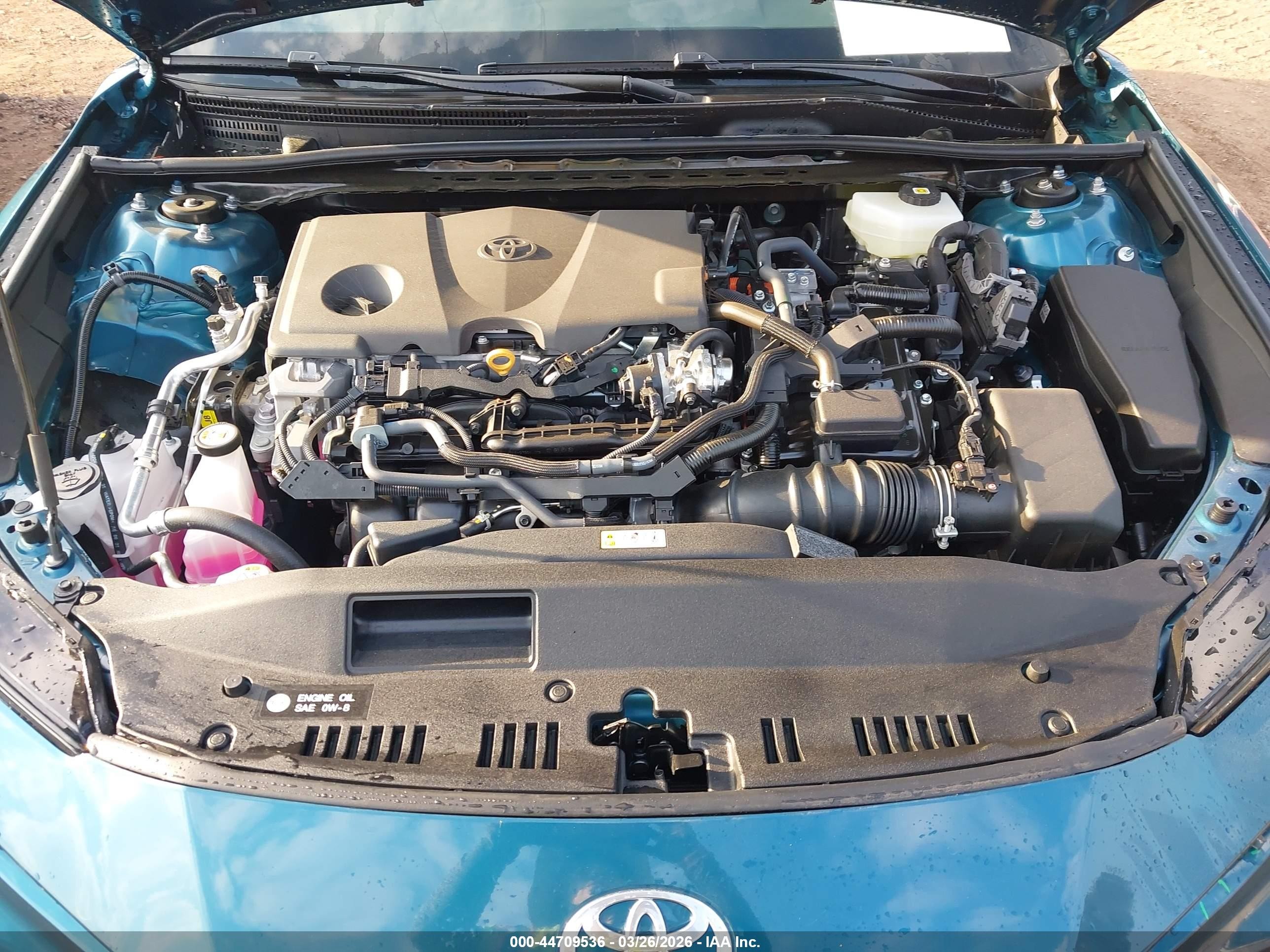 2026 Toyota Camry Se Blue vin: 4T1DAACK4TU692435