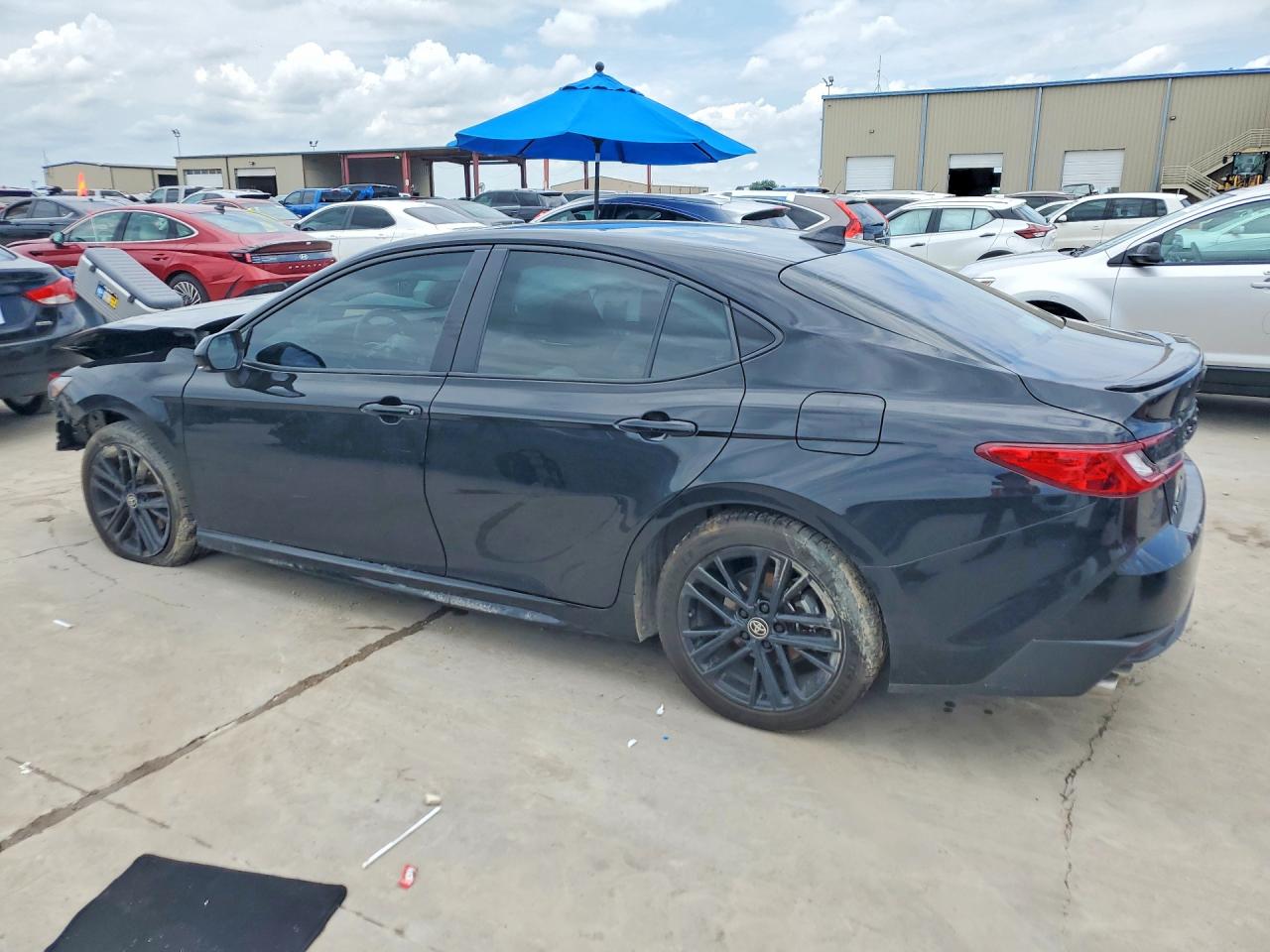 2025 Toyota Camry Se Black vin: 4T1DAACK5SU047128