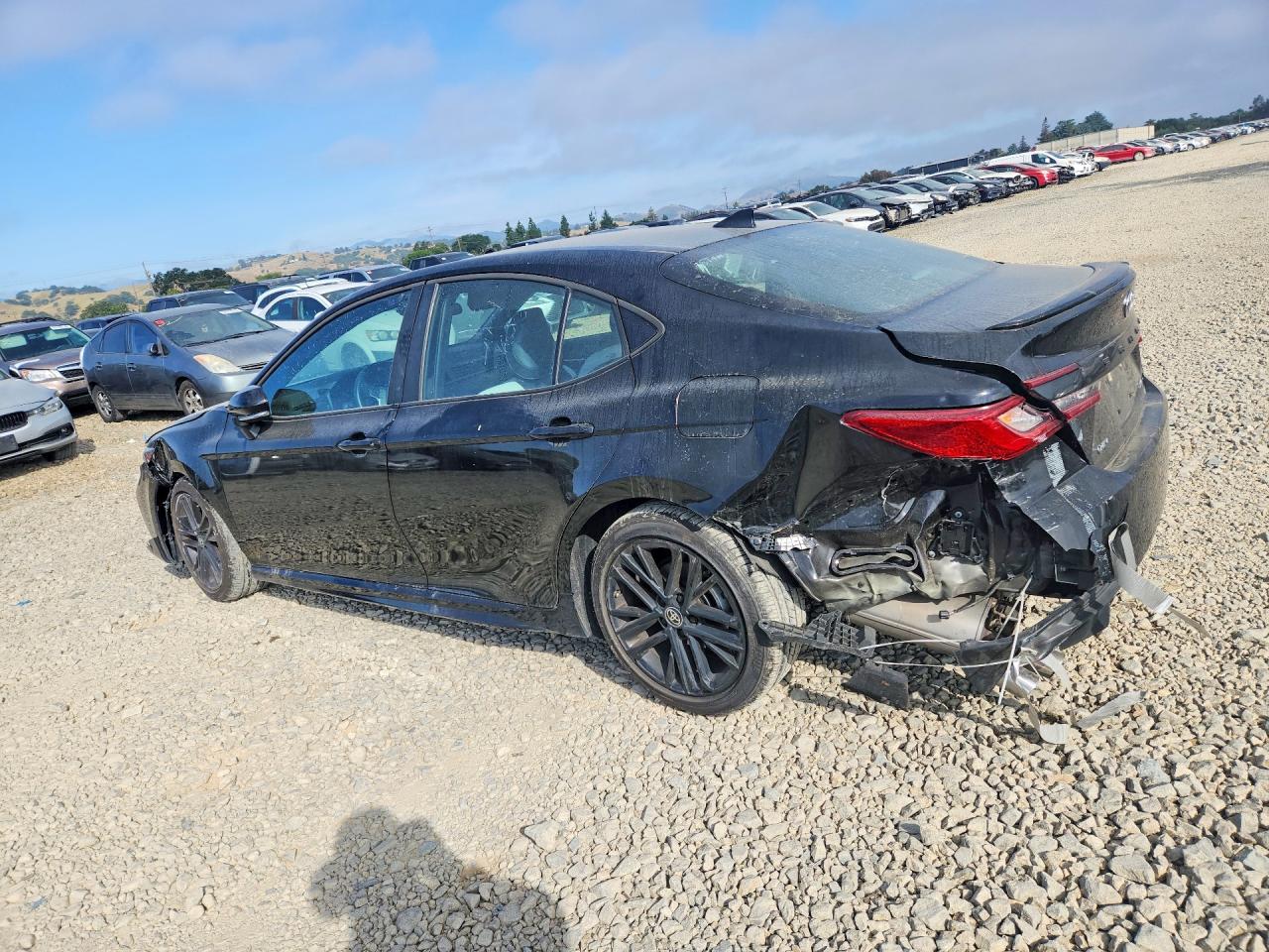 2025 Toyota Camry Se Черный vin: 4T1DAACK5SU150369