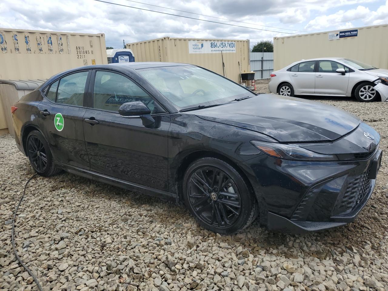 2025 Toyota Camry Se Черный vin: 4T1DAACK5SU150369 Damage: Overall Vehicle, De-Identify, Removal Required