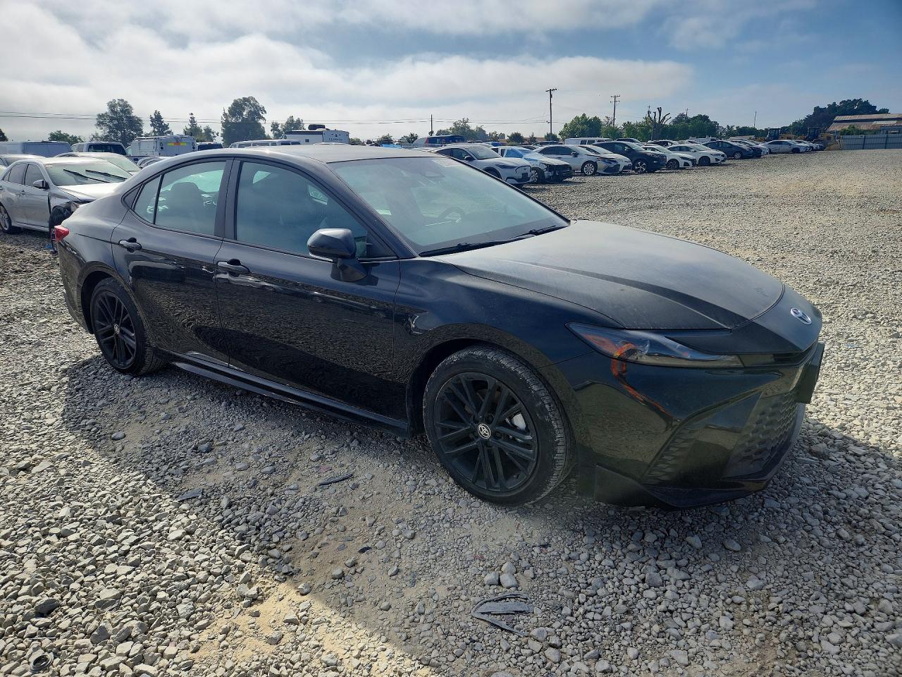 2025 Toyota Camry Se Черный vin: 4T1DAACK5SU150369