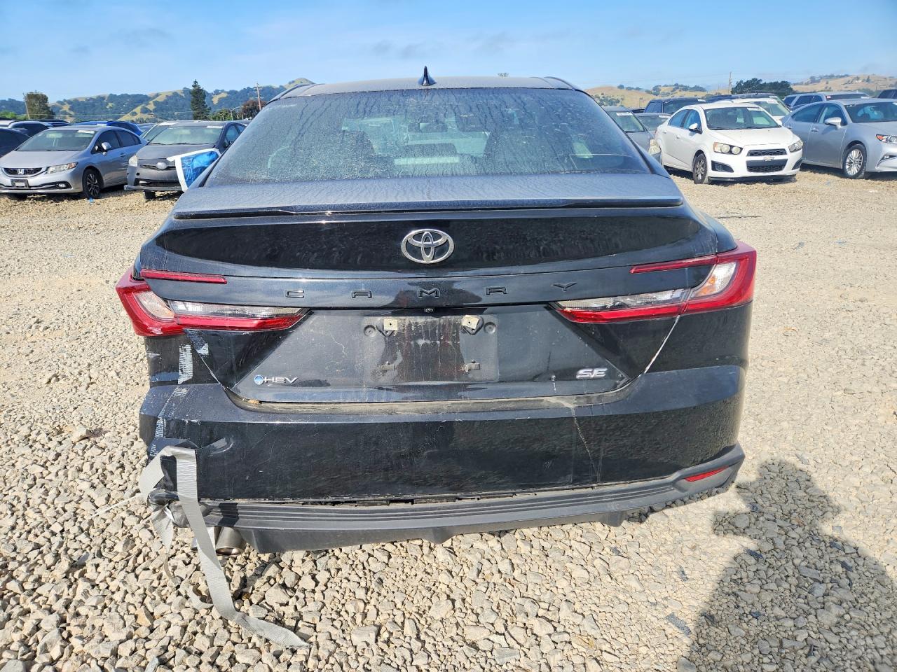 2025 Toyota Camry Se Черный vin: 4T1DAACK5SU150369