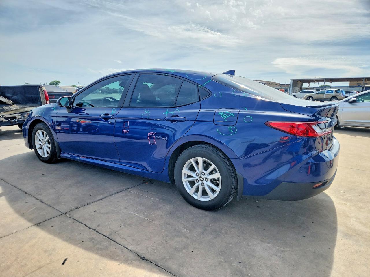 2025 Toyota Camry Le Синий vin: 4T1DAACK5SU178866