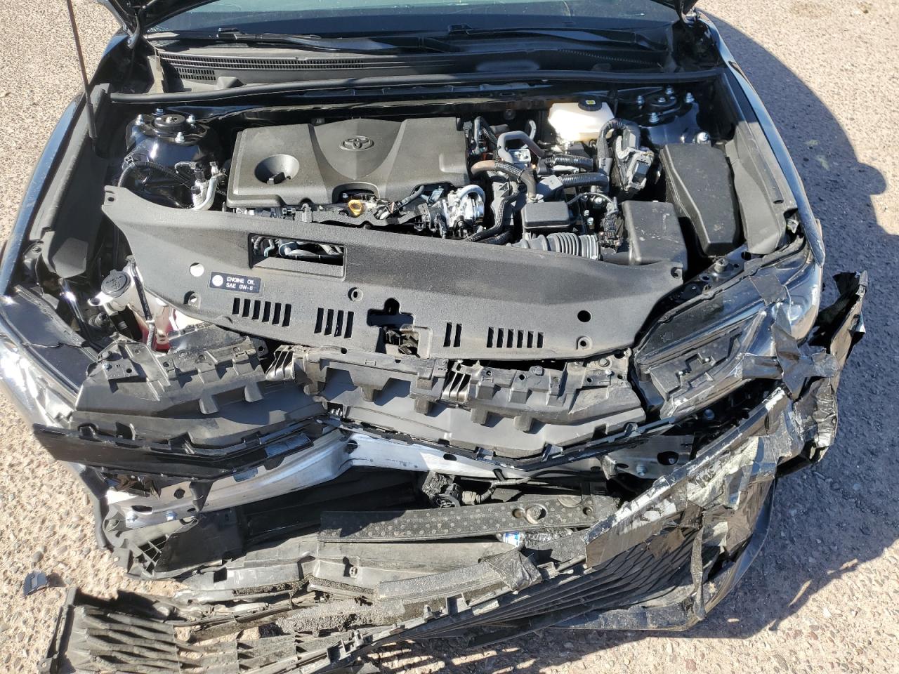 2025 Toyota Camry Le Black vin: 4T1DAACK5SU612008 Damage: Core Support, Broken, Replacement Required