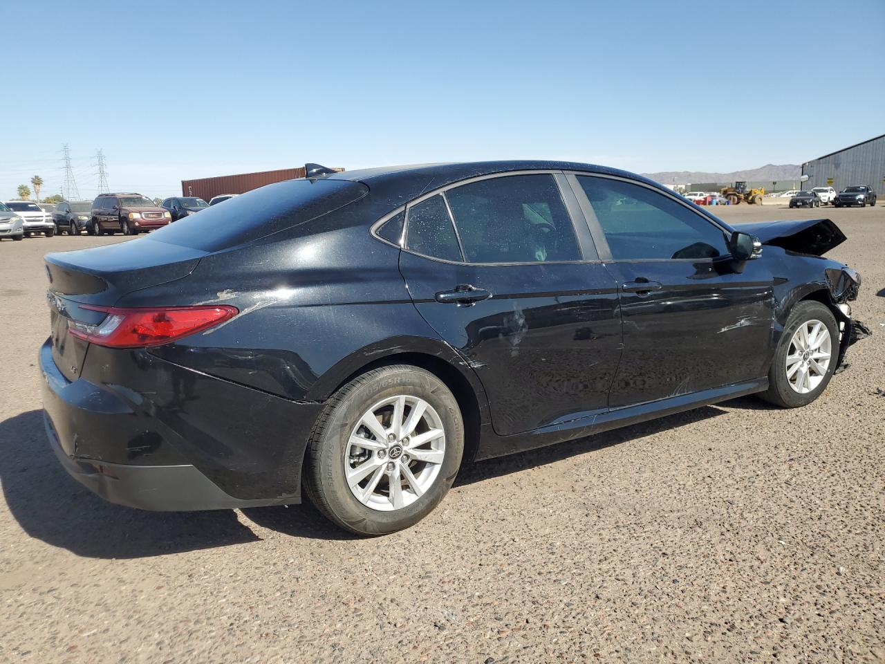 2025 Toyota Camry Le Black vin: 4T1DAACK5SU612008 Damage: Right Qtr Panel, Multiple Scratches Heavy, 10 Or More