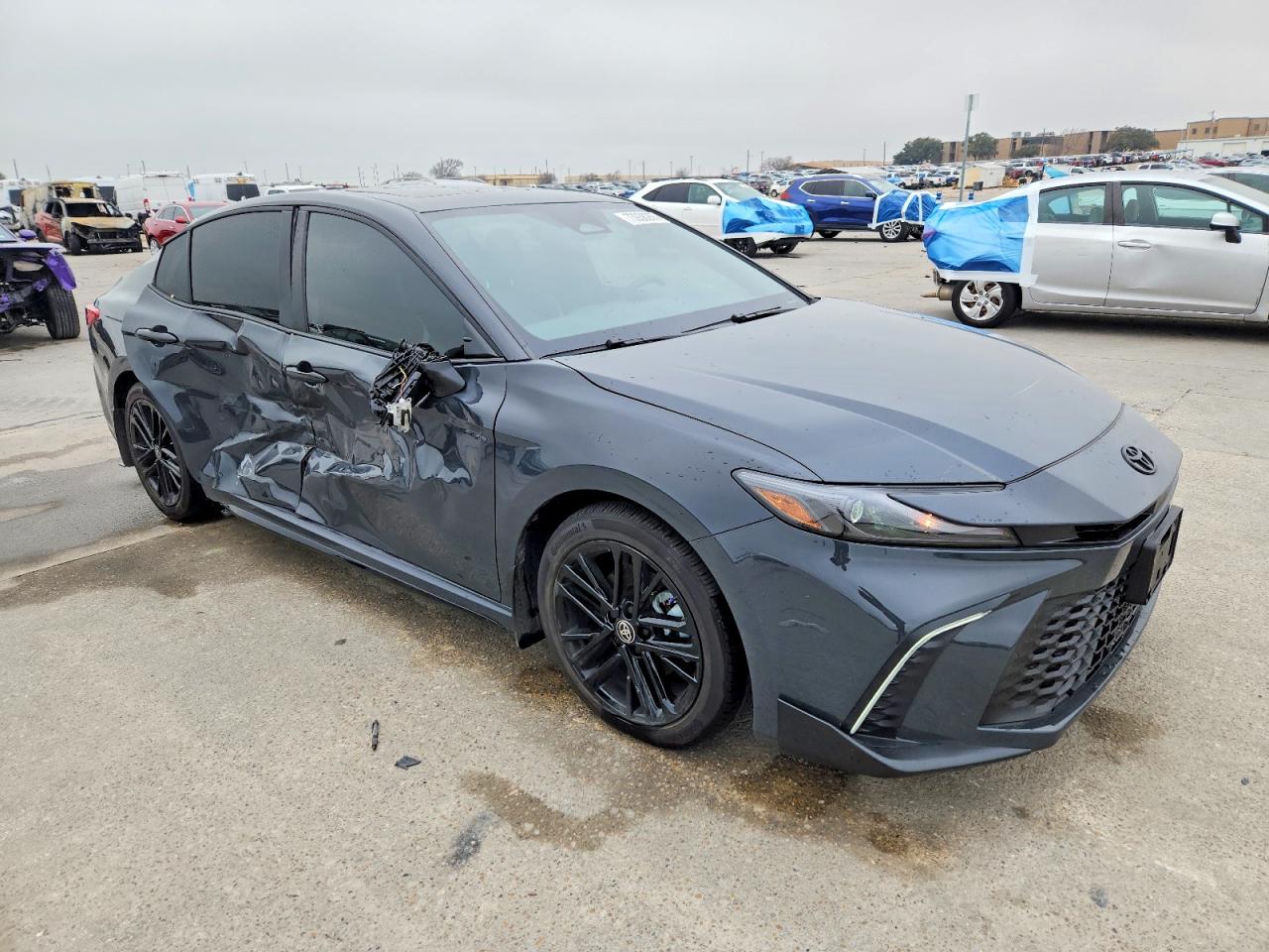 2025 Toyota Camry Se Серый vin: 4T1DAACK5SU615720