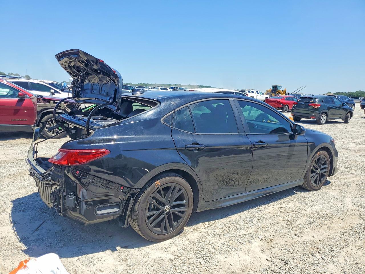 2025 Toyota Camry Se Черный vin: 4T1DAACK5SU622649