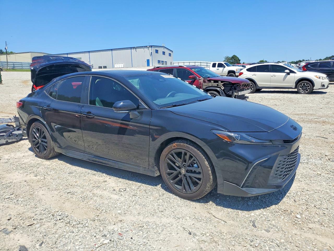 2025 Toyota Camry Se Черный vin: 4T1DAACK5SU622649
