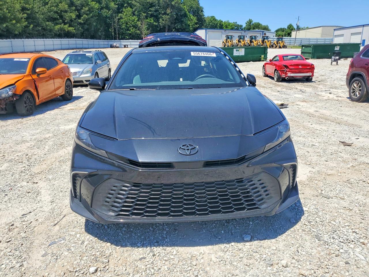 2025 Toyota Camry Se Черный vin: 4T1DAACK5SU622649