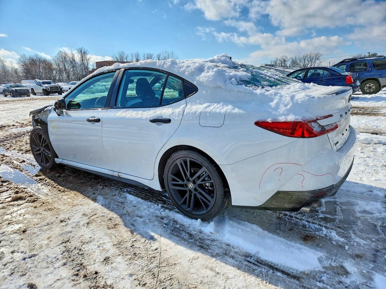 2026 Toyota Camry Xse Белый vin: 4T1DAACK5TU211804