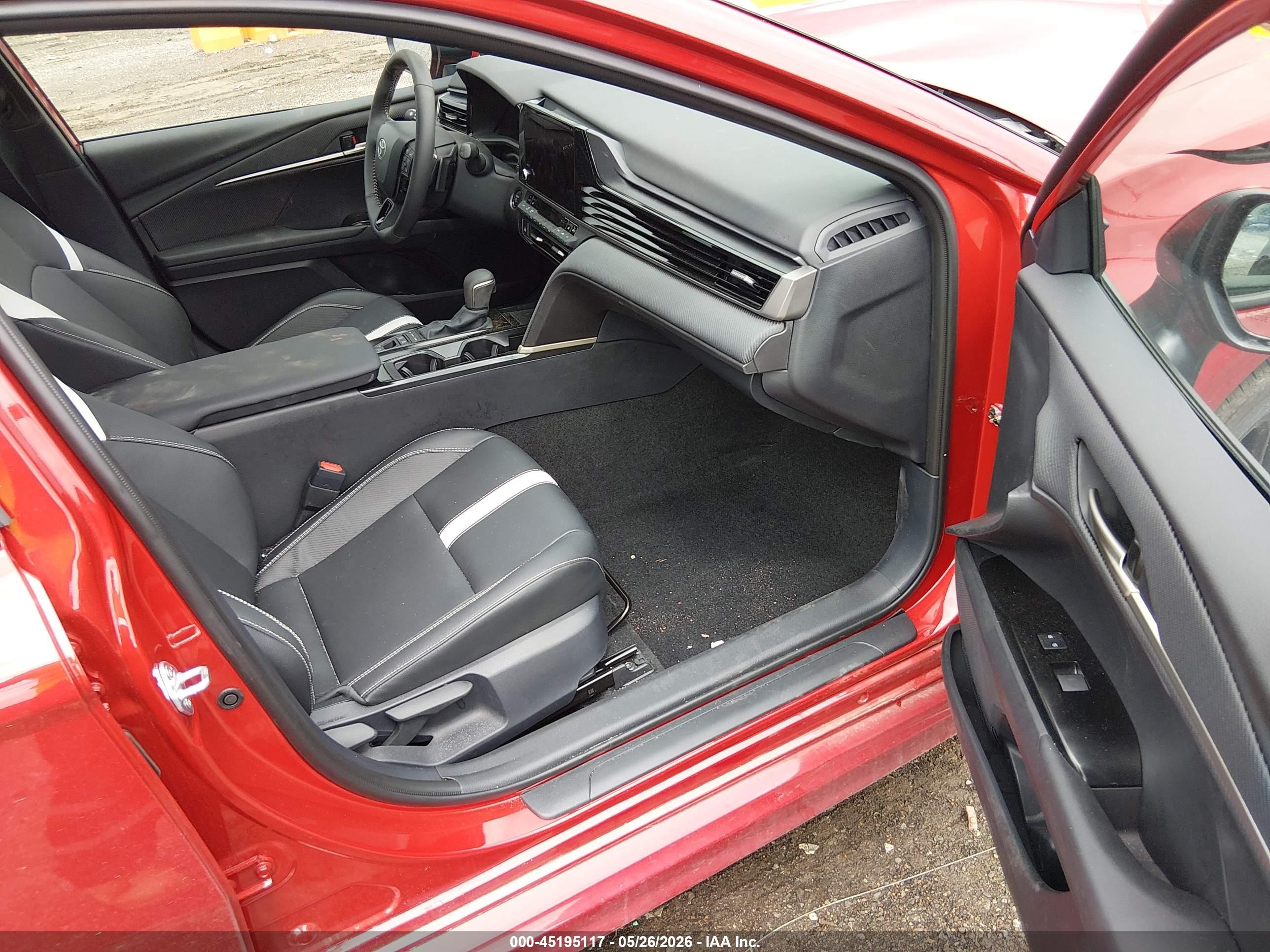 2026 Toyota Camry Se Red vin: 4T1DAACK5TU295932