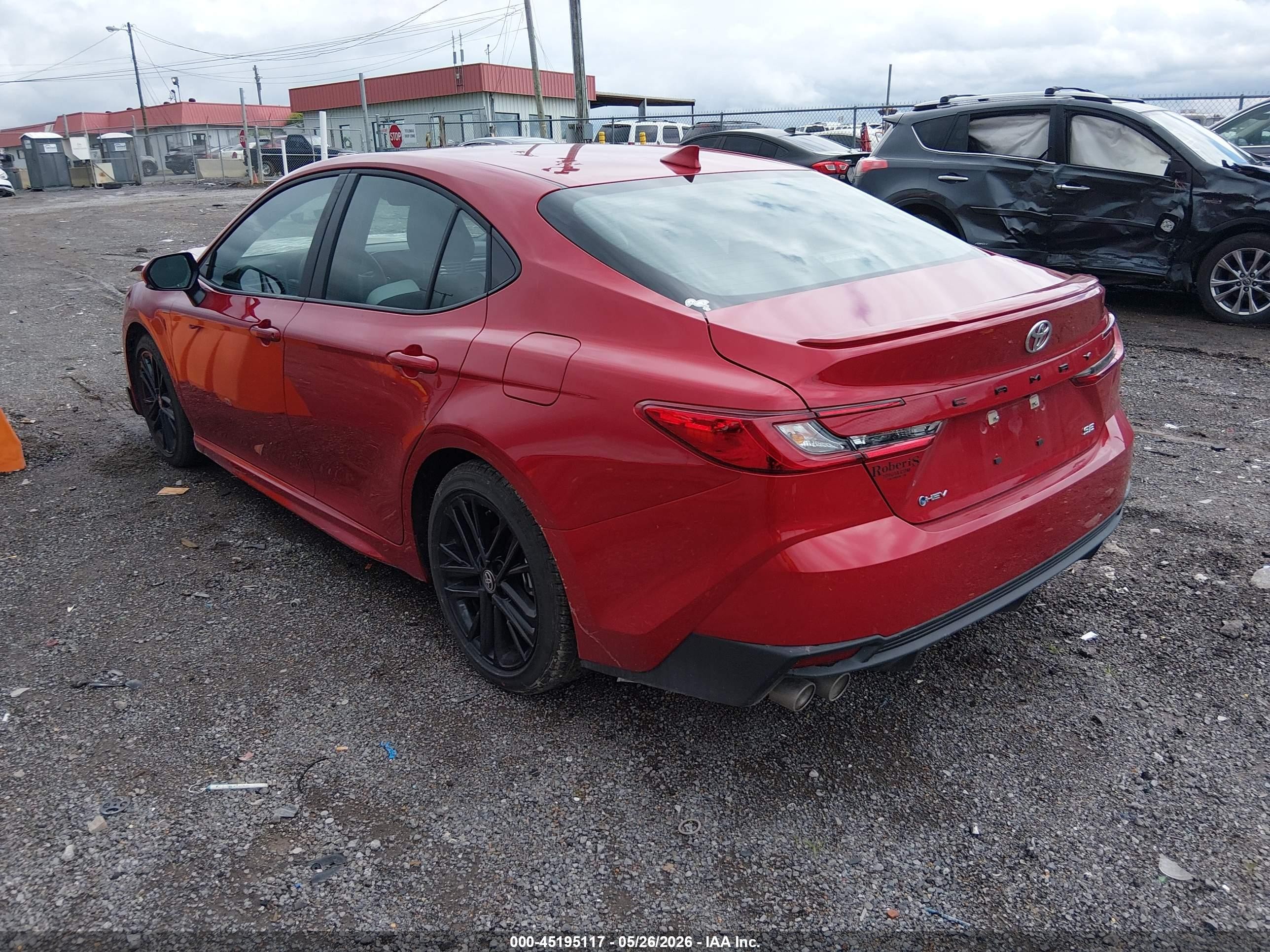 2026 Toyota Camry Se Red vin: 4T1DAACK5TU295932