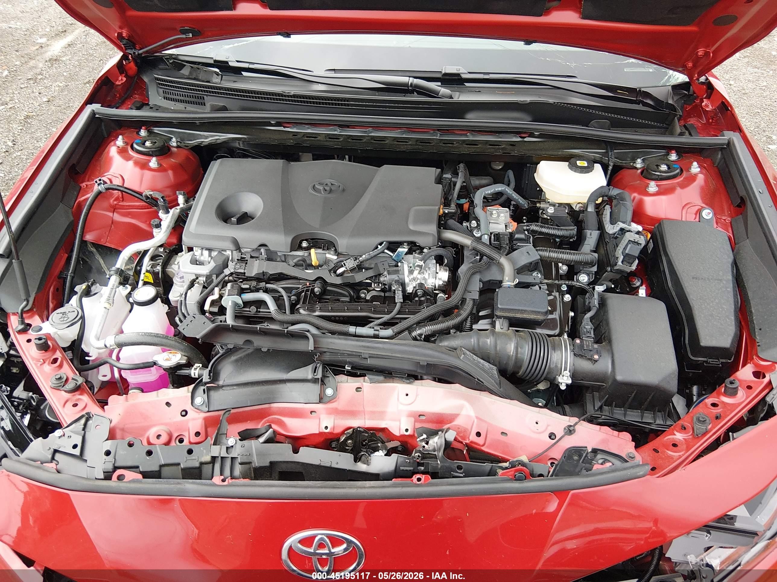 2026 Toyota Camry Se Red vin: 4T1DAACK5TU295932