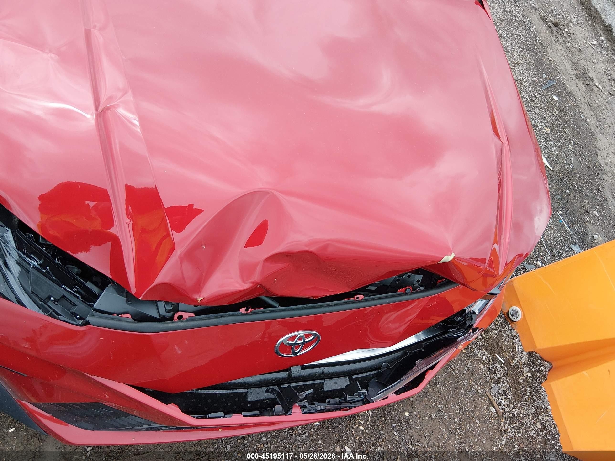 2026 Toyota Camry Se Red vin: 4T1DAACK5TU295932