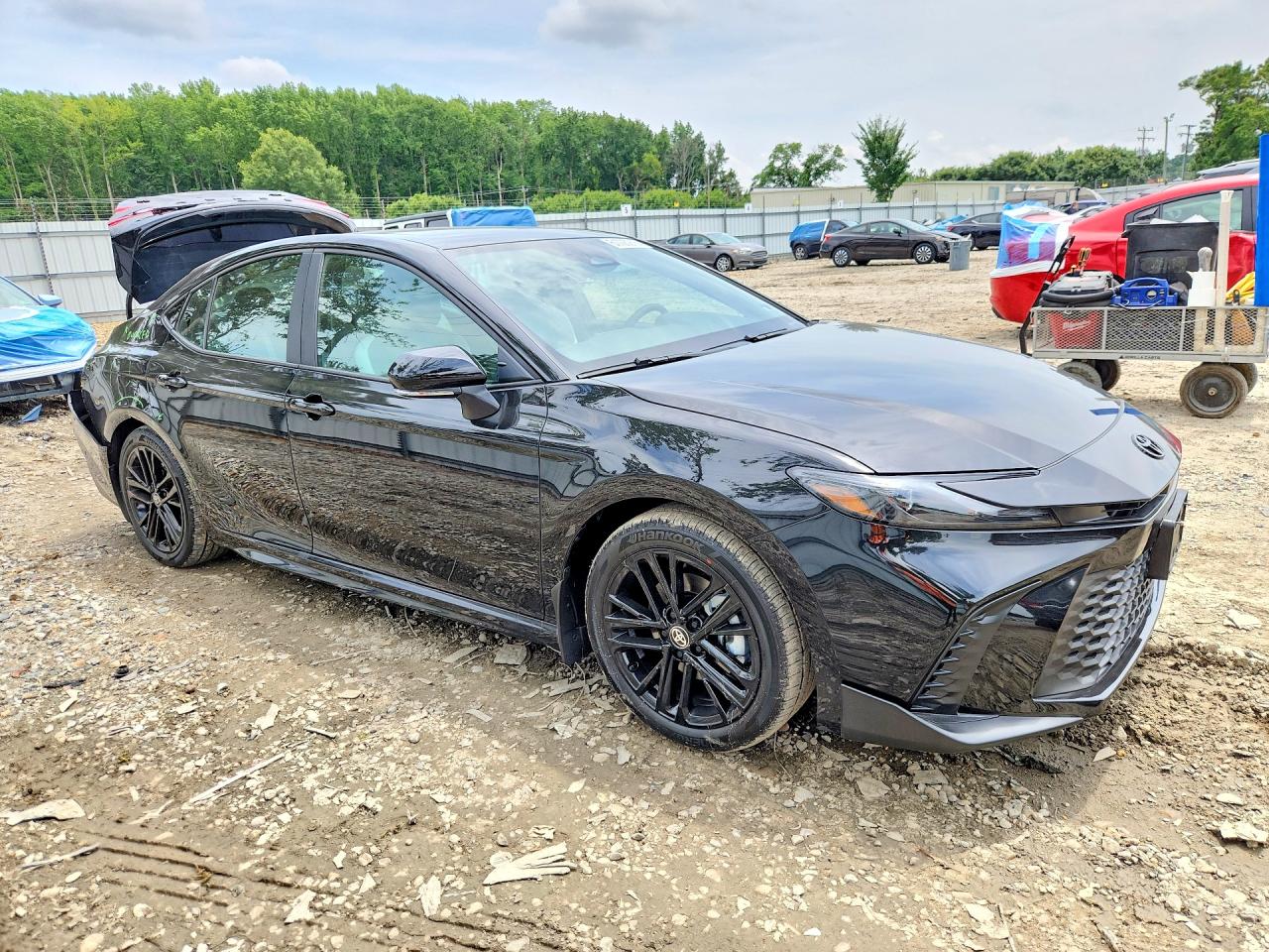 2026 Toyota Camry Se Black vin: 4T1DAACK5TU328220