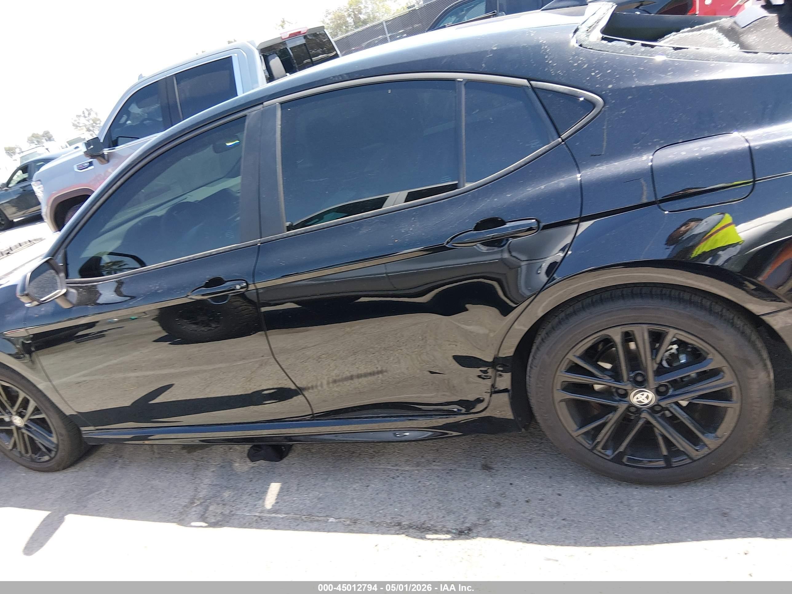 2026 Toyota Camry Se Черный vin: 4T1DAACK5TU689298