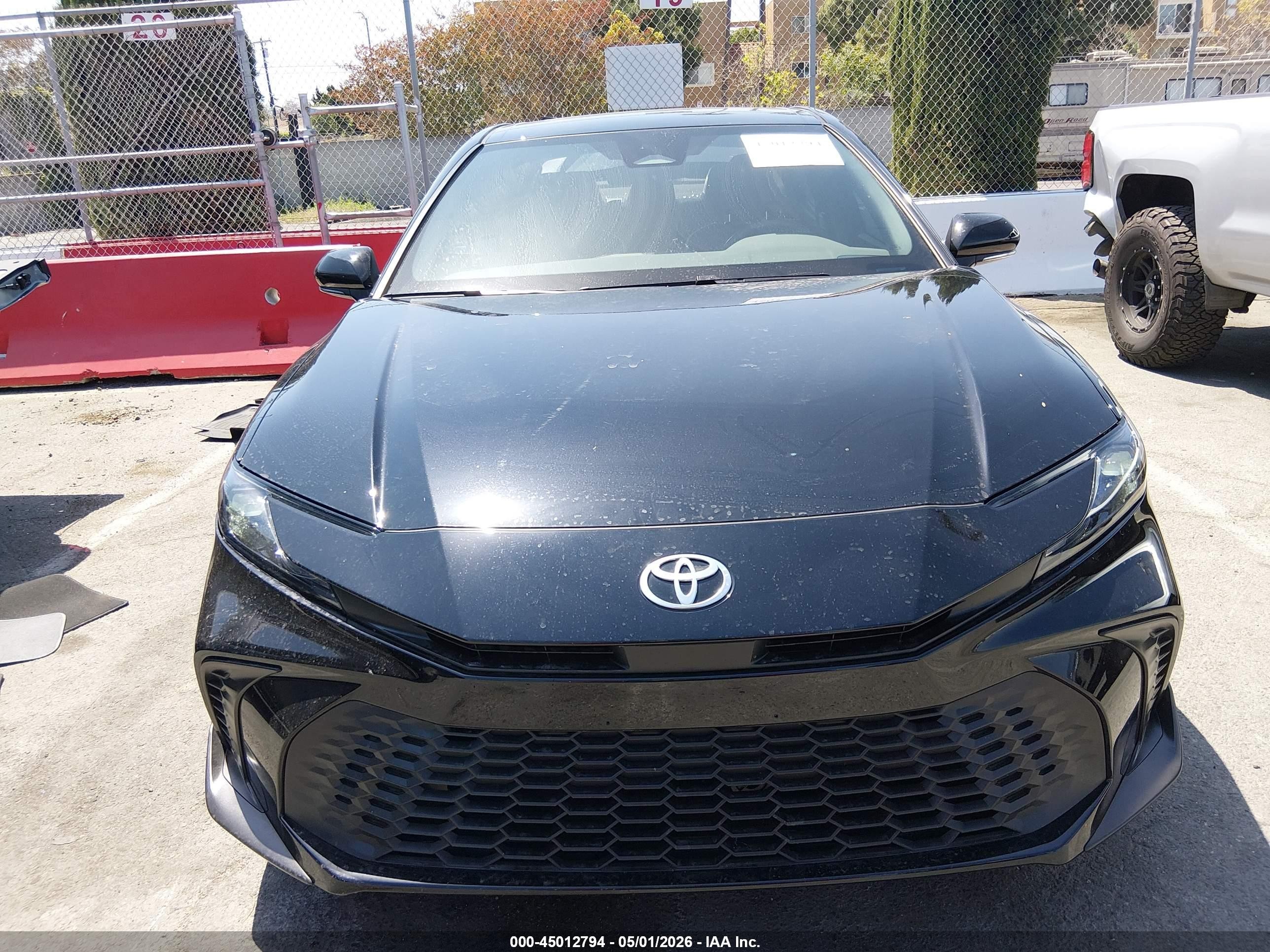 2026 Toyota Camry Se Черный vin: 4T1DAACK5TU689298