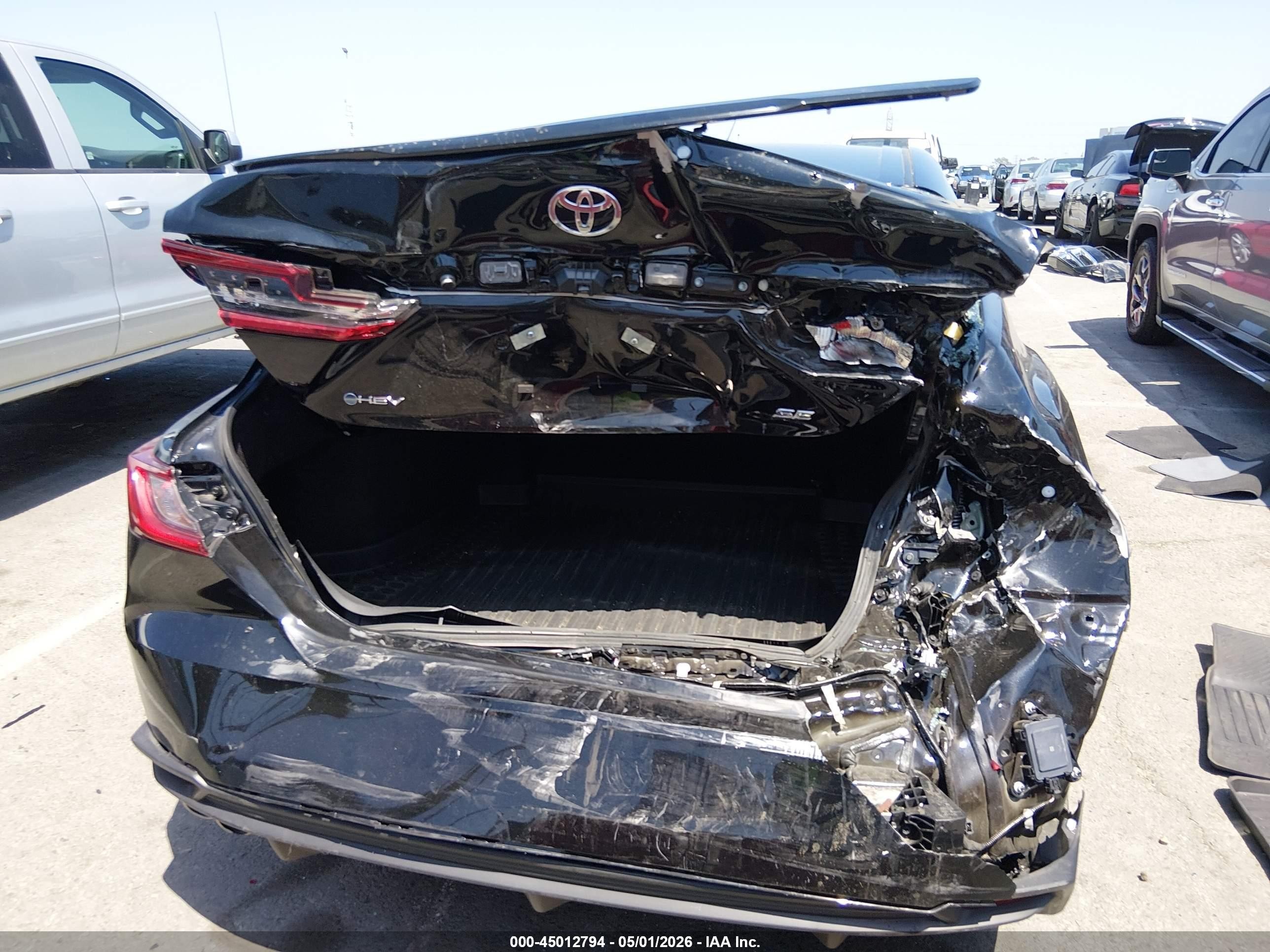 2026 Toyota Camry Se Черный vin: 4T1DAACK5TU689298