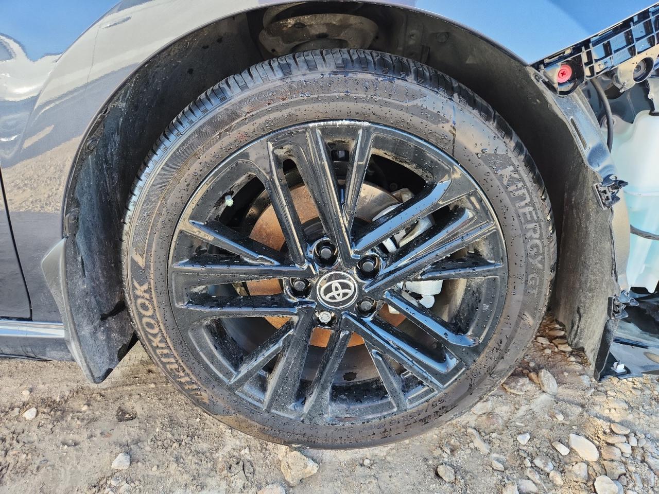 2026 Toyota Camry Se Gray vin: 4T1DAACK5TU731050 Damage: Right Front Wheel, Curb Rash, 3 To 4 Inches