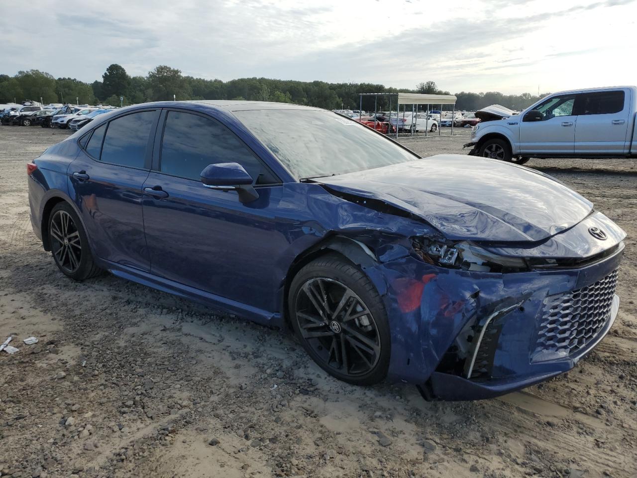 2025 Toyota Camry Xse Blue vin: 4T1DAACK6SU034565