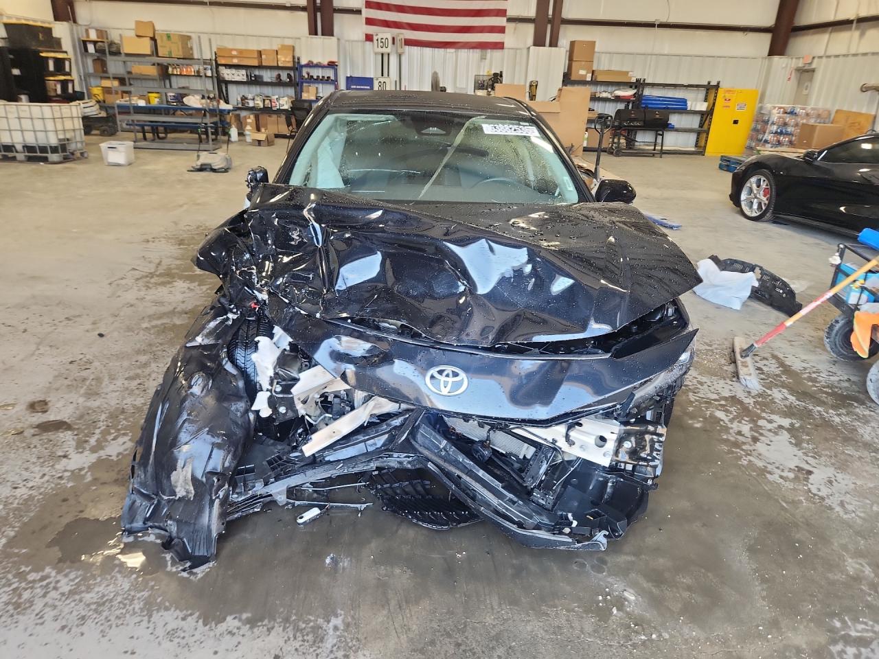 2025 Toyota Camry Xle Black vin: 4T1DAACK6SU039085 Damage: Front Bumper Reinforcement, Bent, > 12 Inches