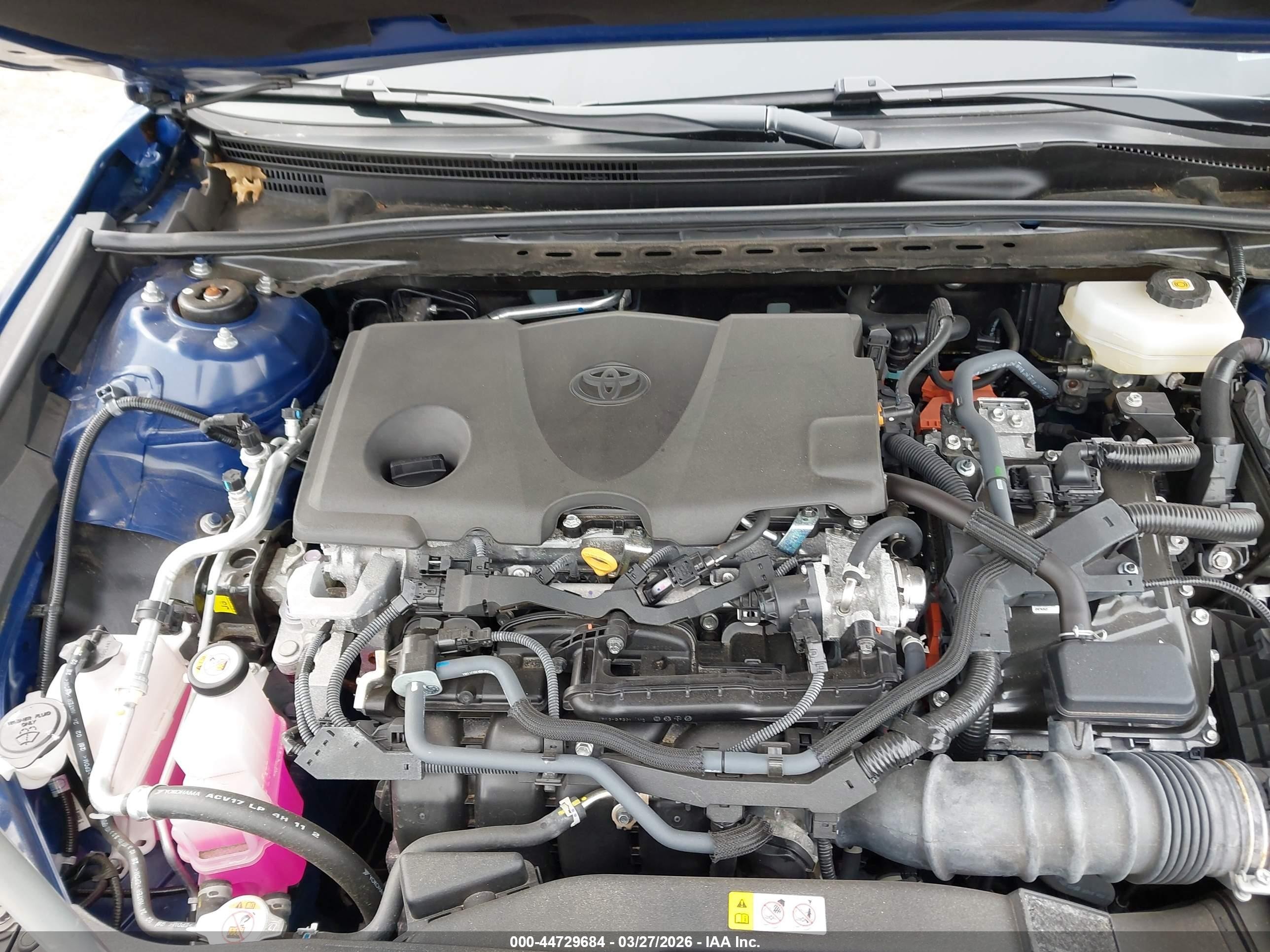 2025 Toyota Camry Le Blue vin: 4T1DAACK6SU049387