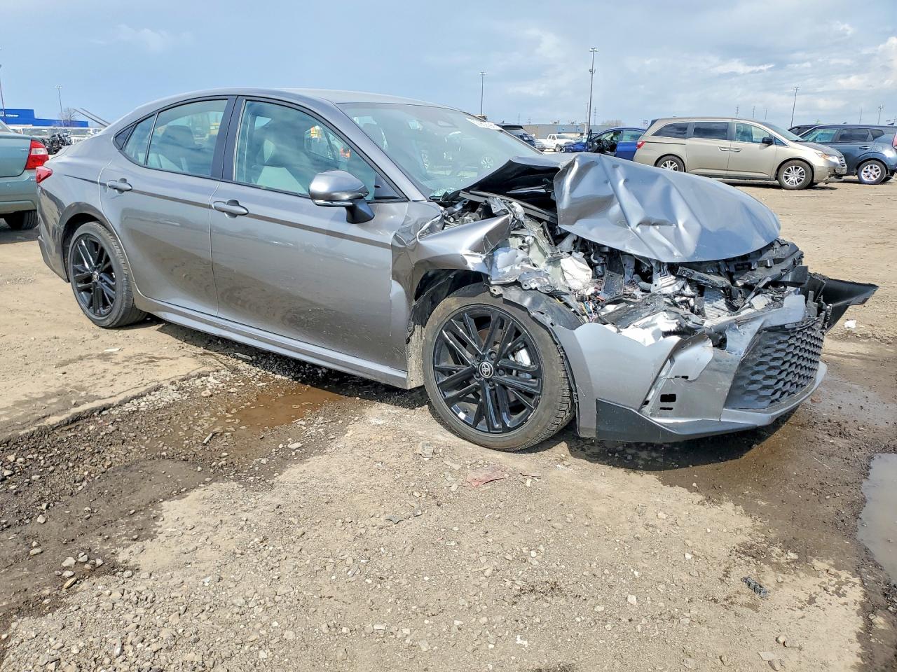 2025 Toyota Camry Se Gray vin: 4T1DAACK6SU580749