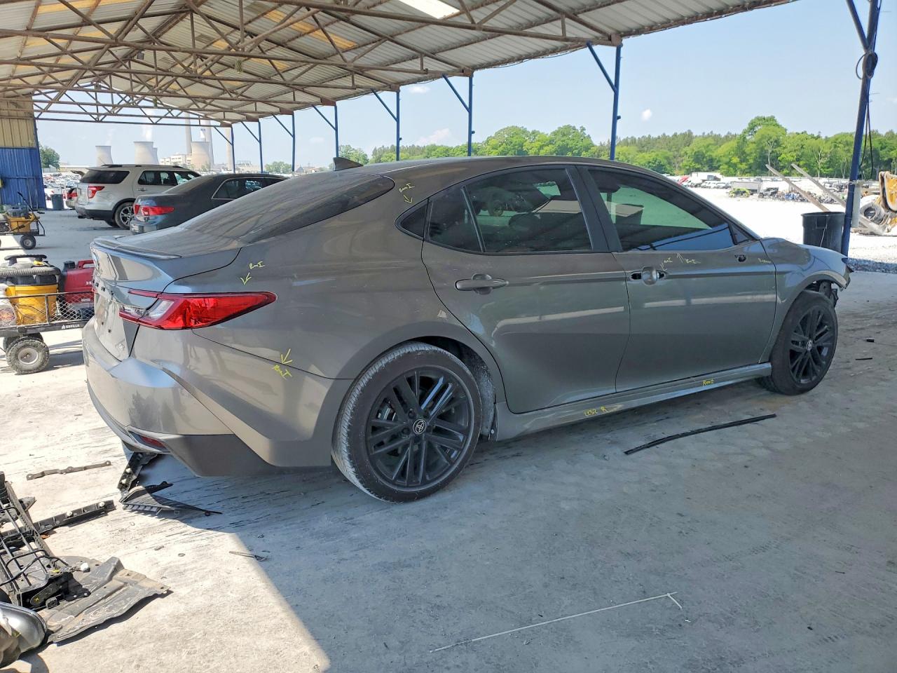 2025 Toyota Camry Se Gray vin: 4T1DAACK6SU614186