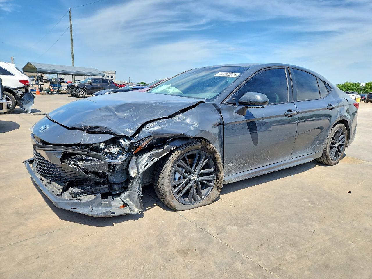 2025 Toyota Camry Se Gray vin: 4T1DAACK6SU640271