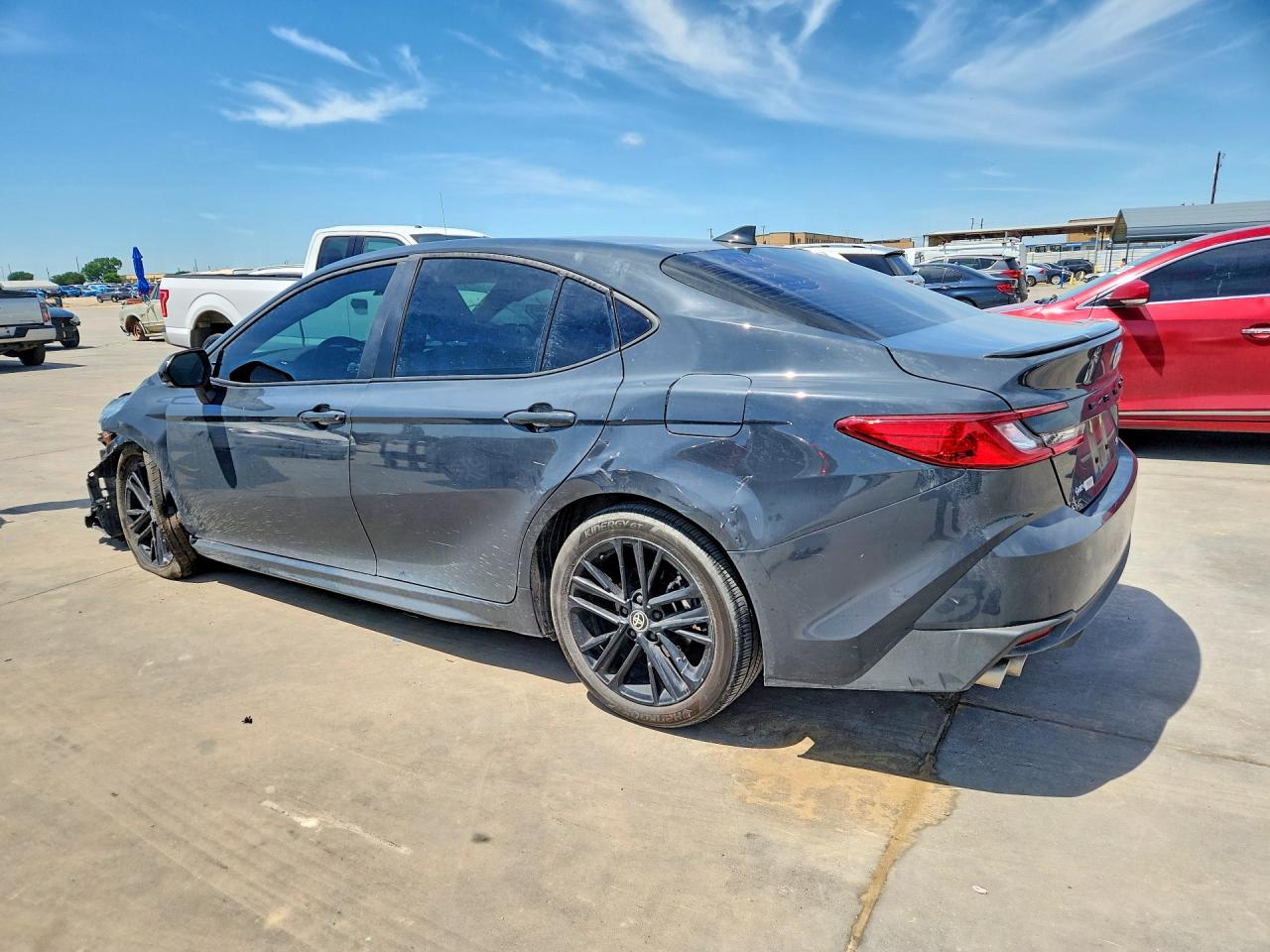 2025 Toyota Camry Se Gray vin: 4T1DAACK6SU640271