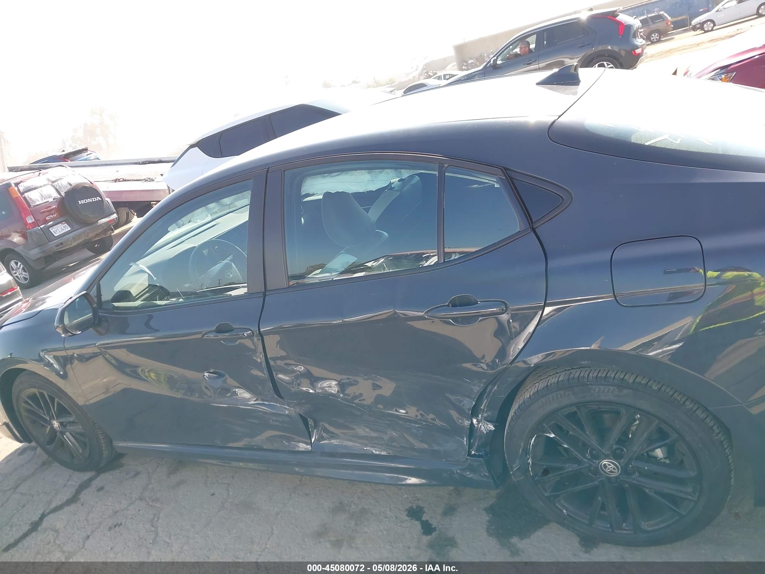 2026 Toyota Camry Se Серый vin: 4T1DAACK6TU224707