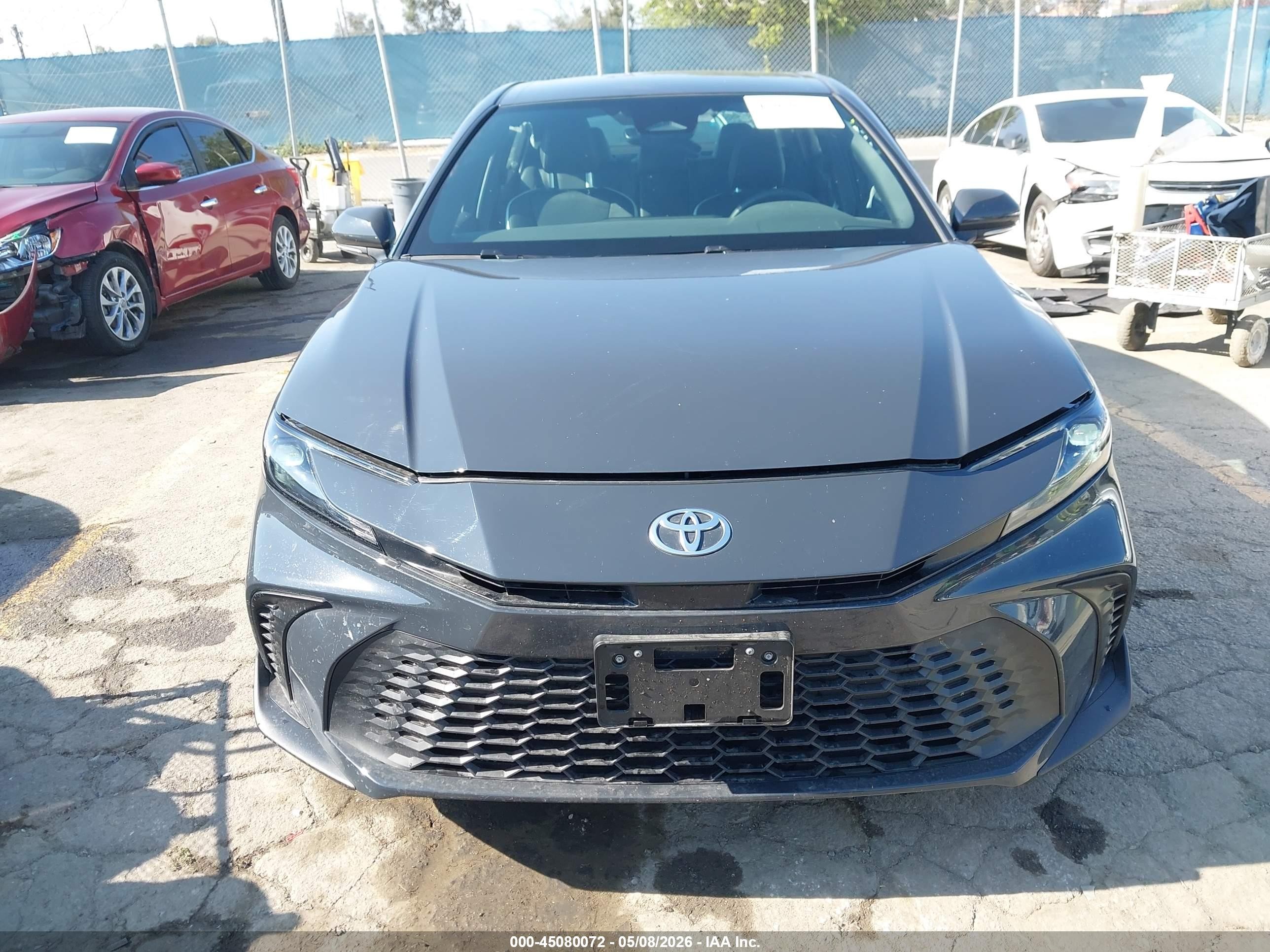 2026 Toyota Camry Se Серый vin: 4T1DAACK6TU224707